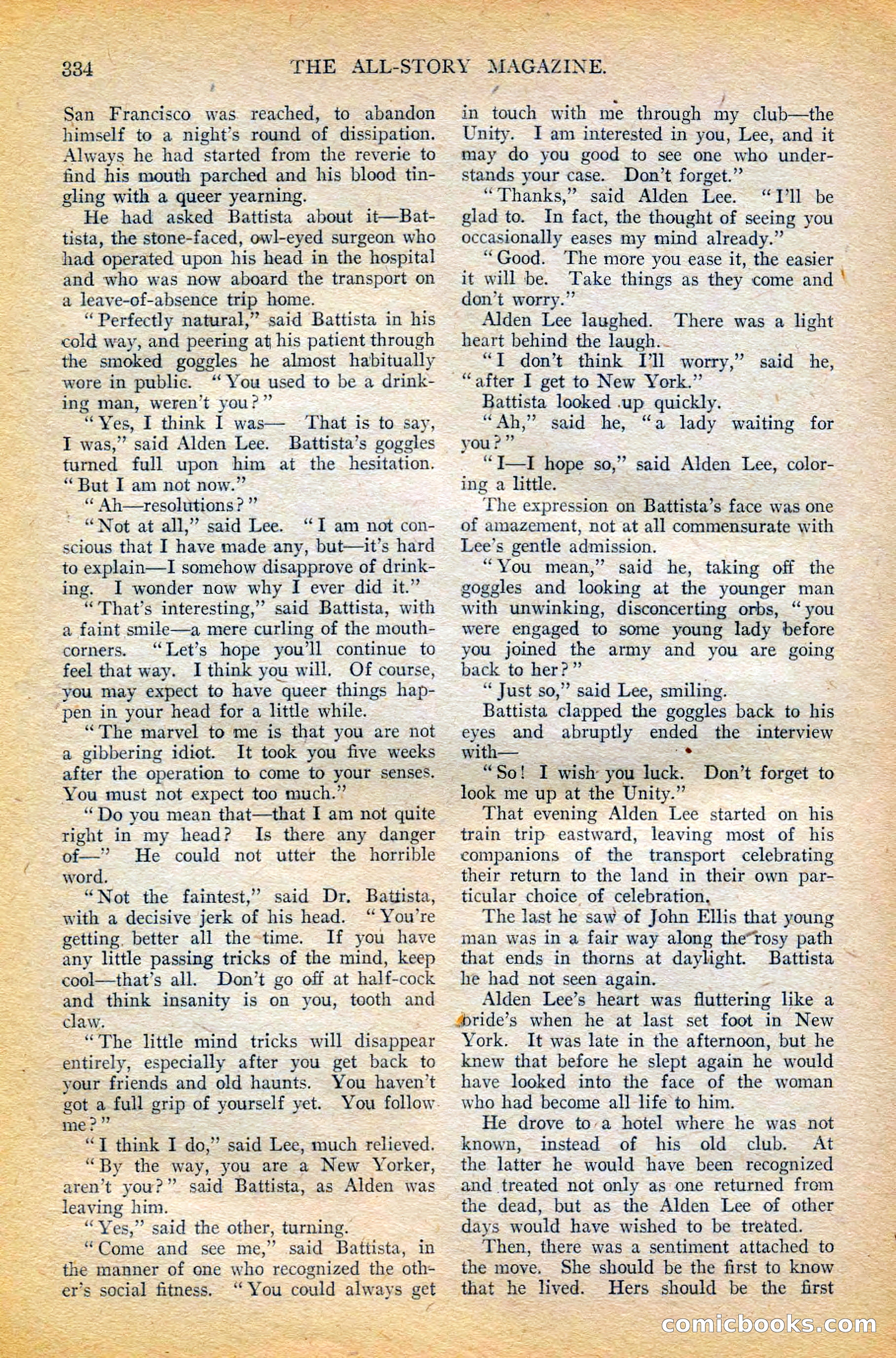 The All-Story Magazine, February 1912 — page 158 of 226