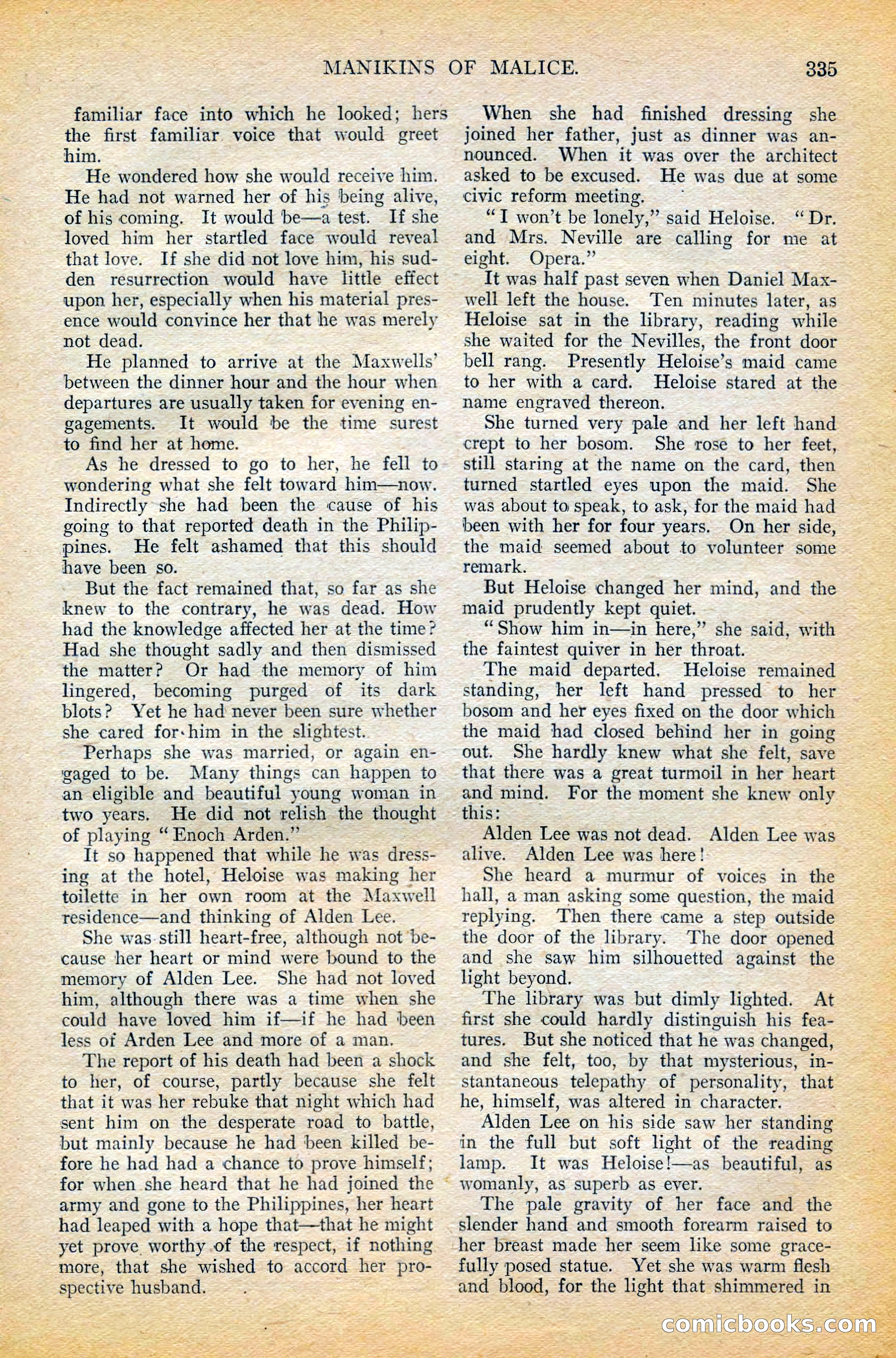 The All-Story Magazine, February 1912 — page 159 of 226