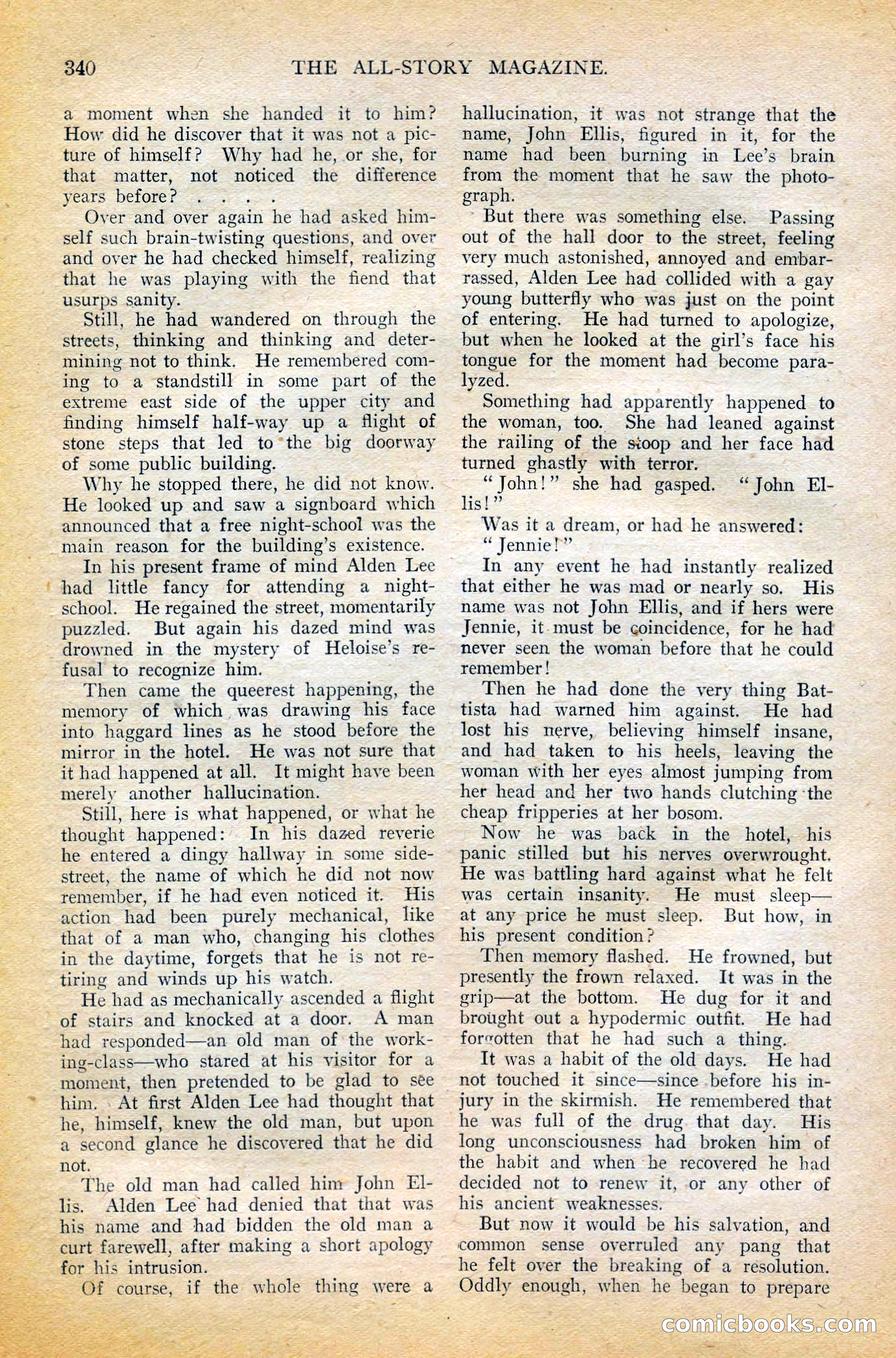 The All-Story Magazine, February 1912 — page 164 of 226