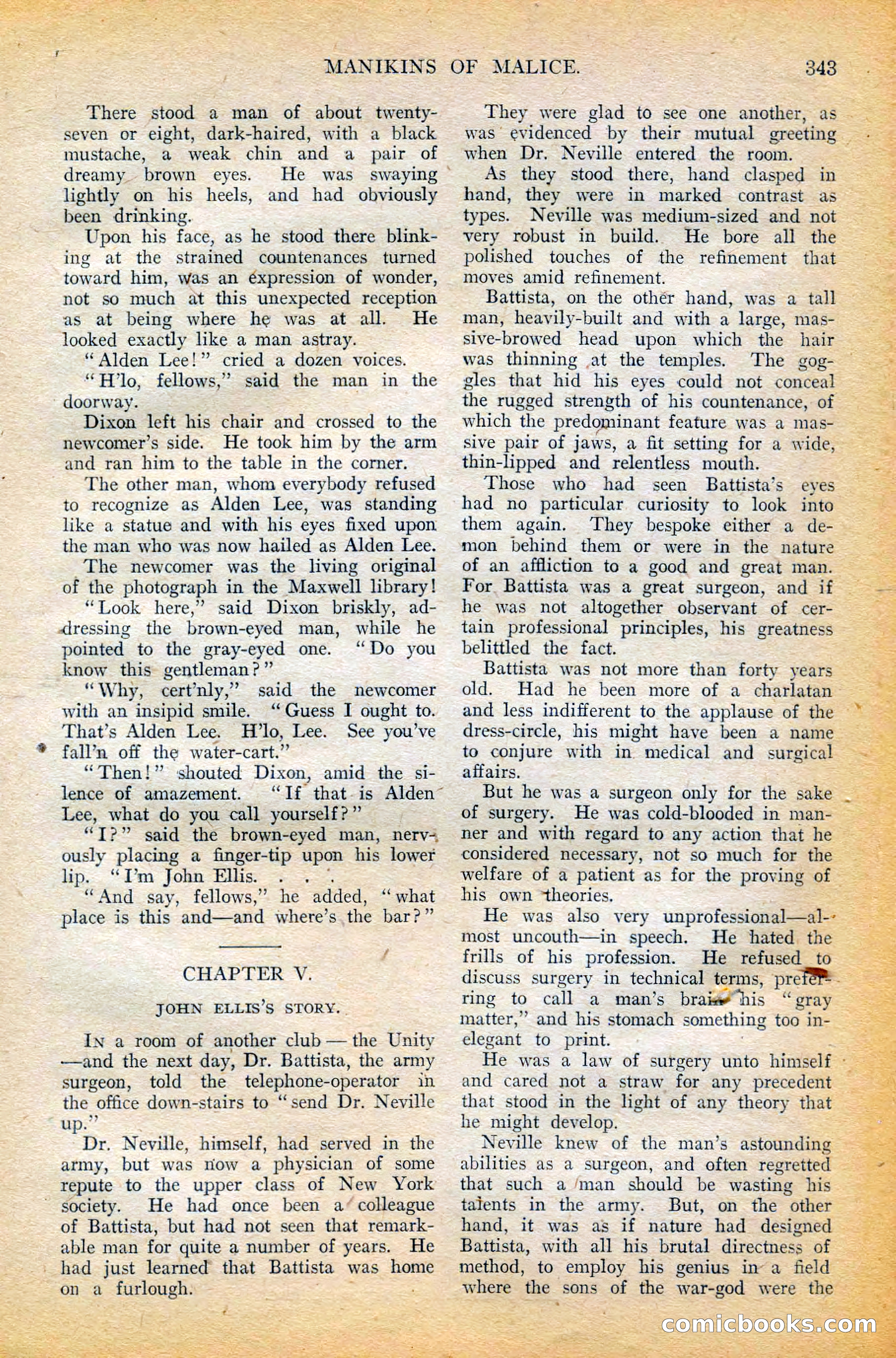 The All-Story Magazine, February 1912 — page 167 of 226