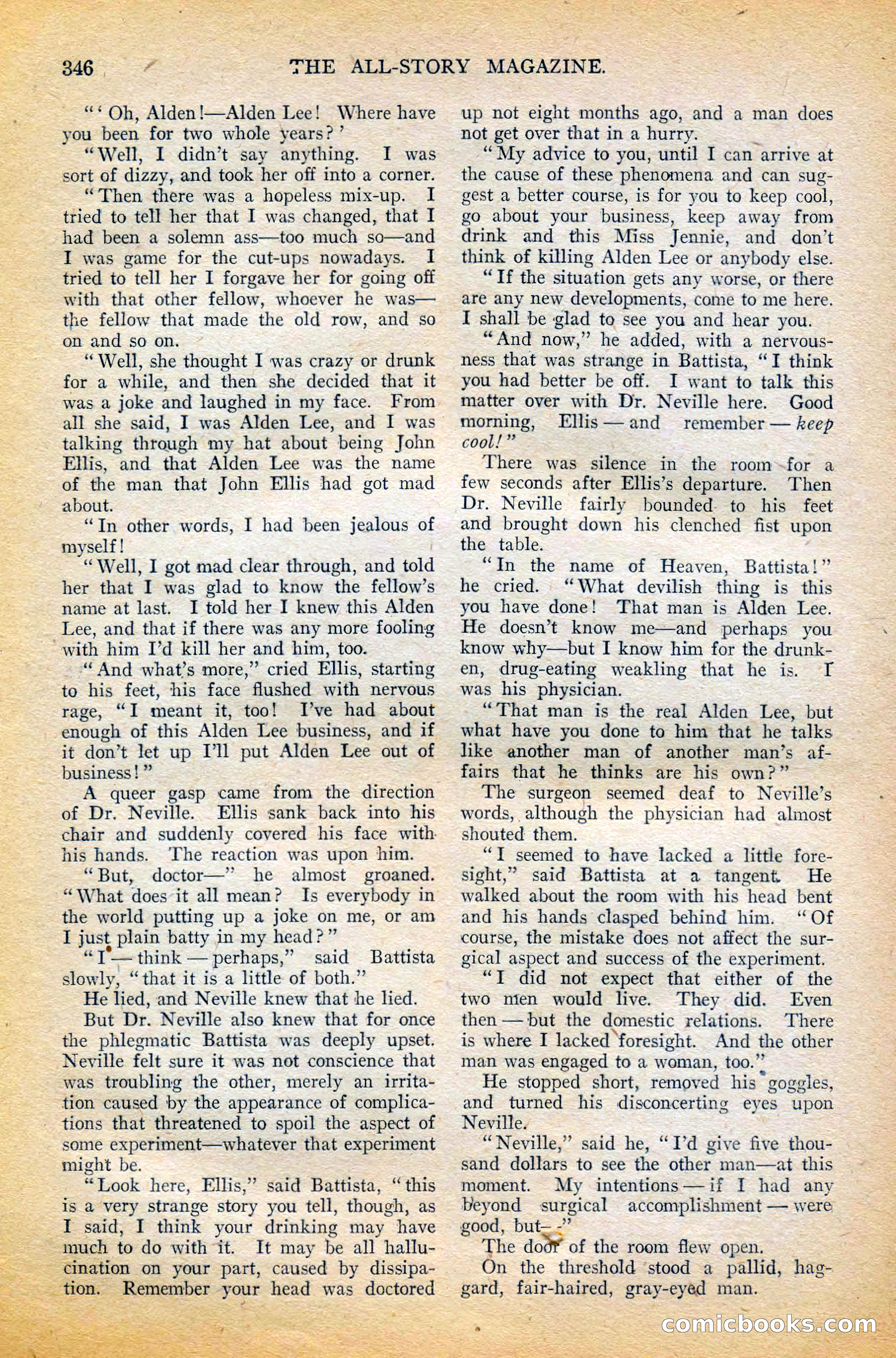 The All-Story Magazine, February 1912 — page 170 of 226