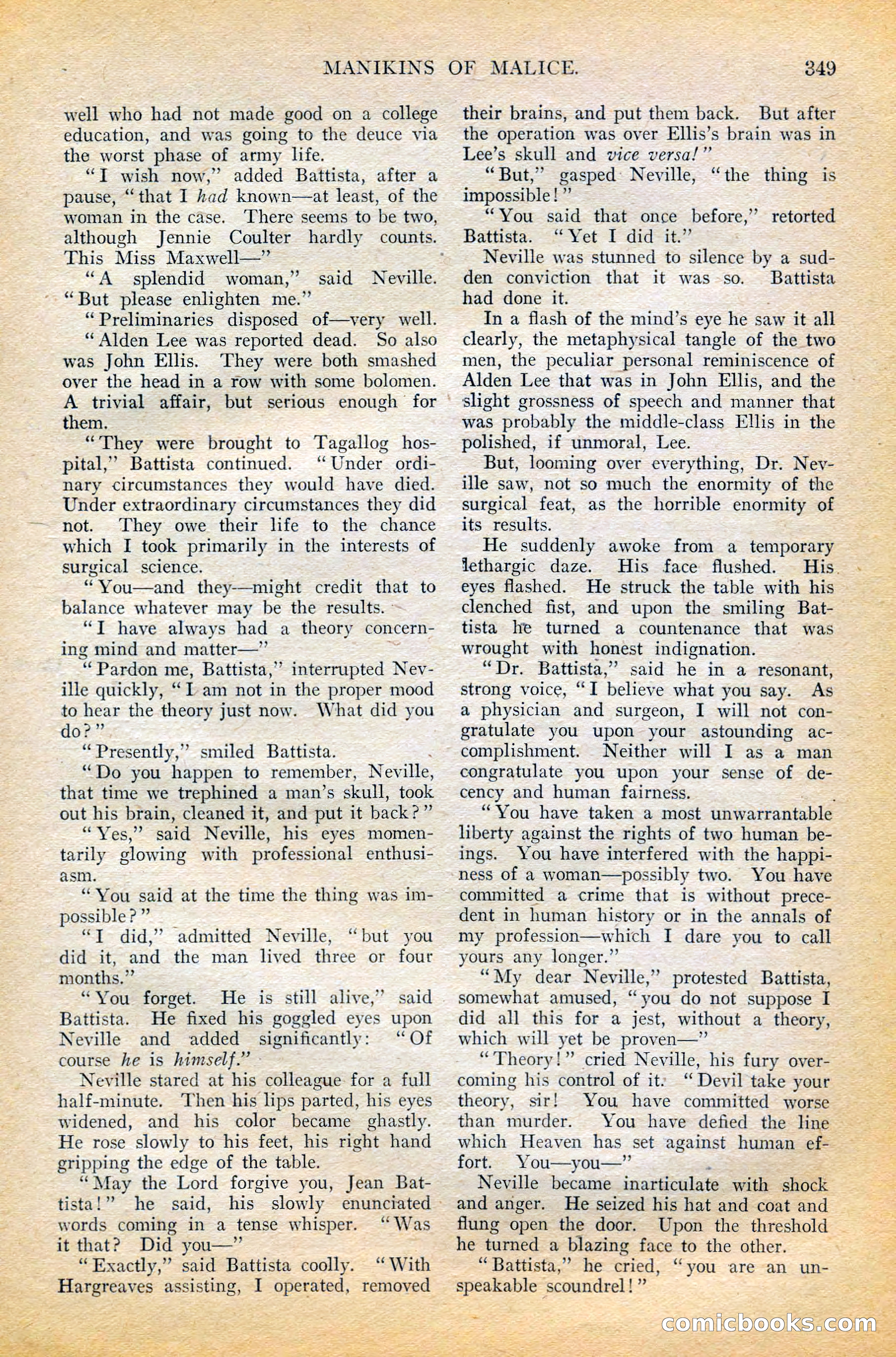 The All-Story Magazine, February 1912 — page 173 of 226