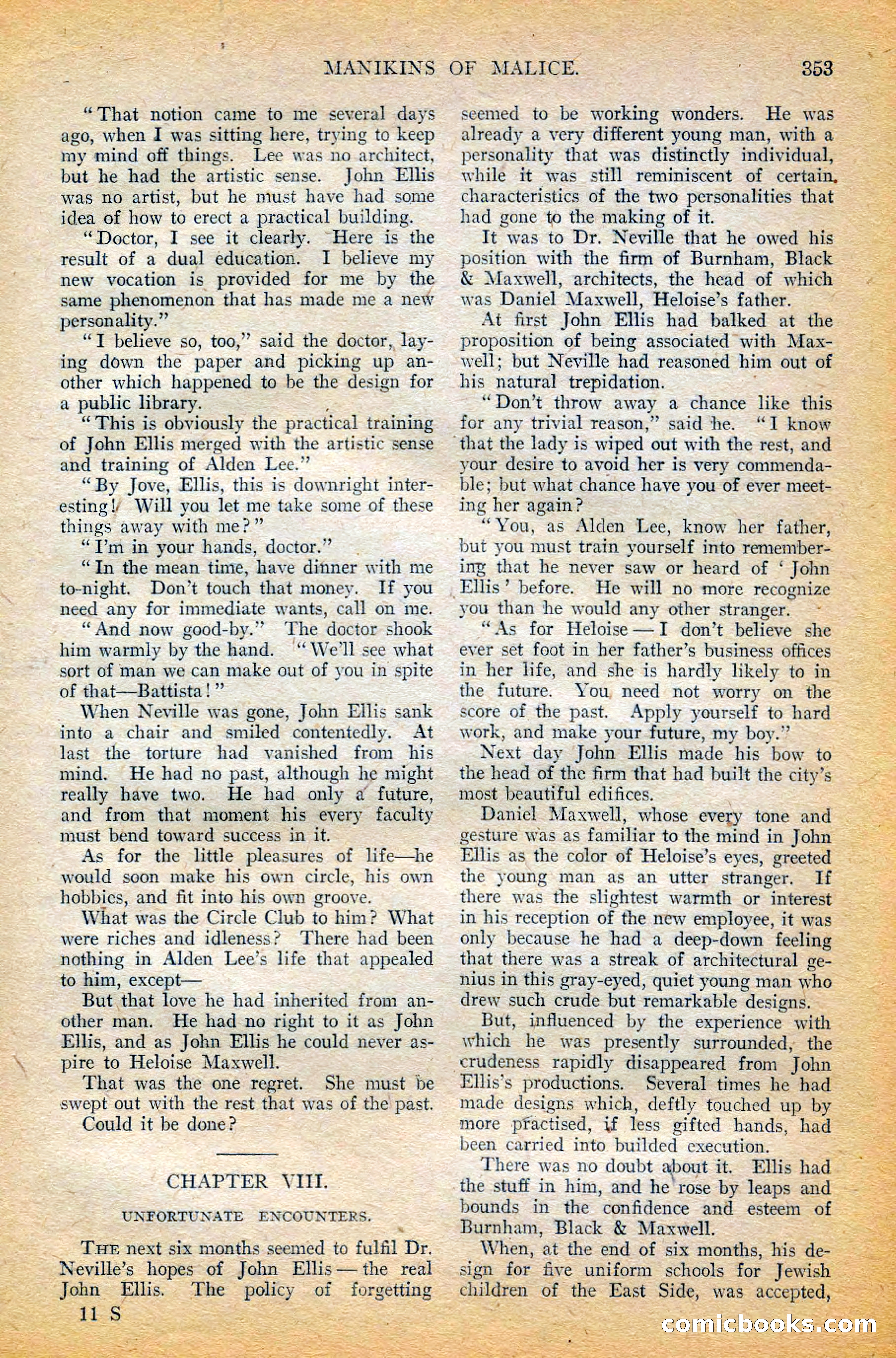 The All-Story Magazine, February 1912 — page 177 of 226
