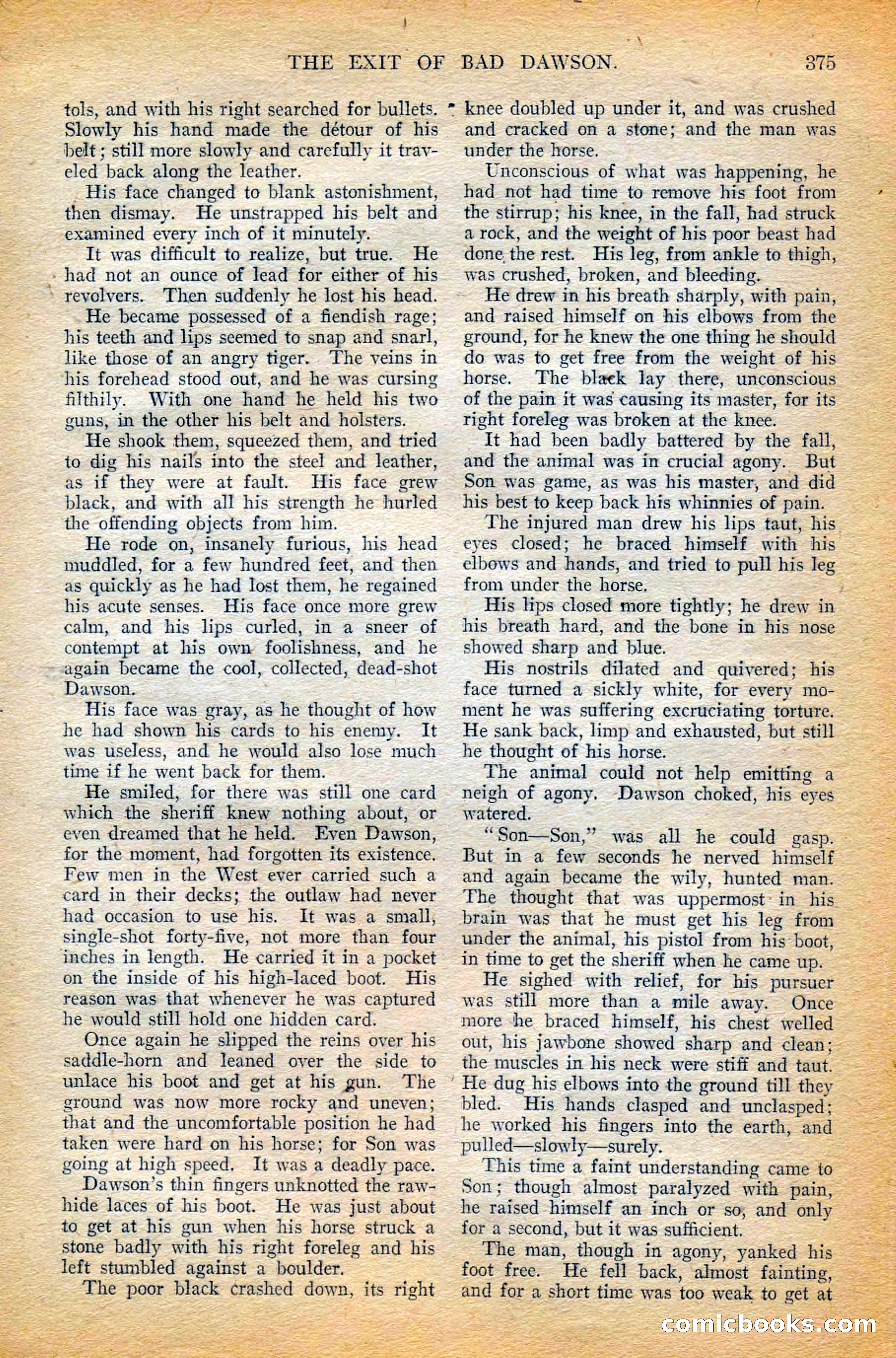 The All-Story Magazine, February 1912 — page 199 of 226