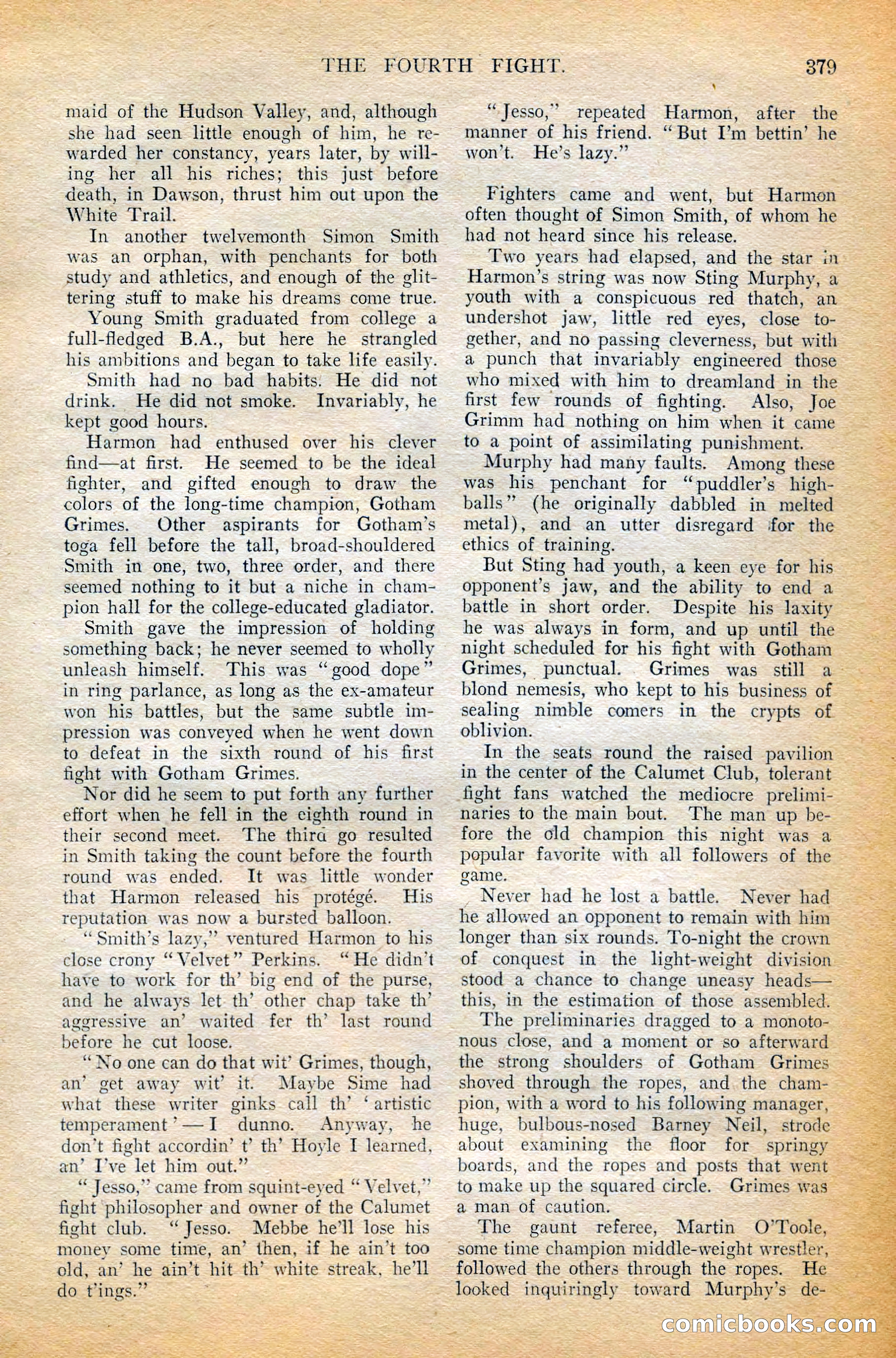 The All-Story Magazine, February 1912 — page 203 of 226