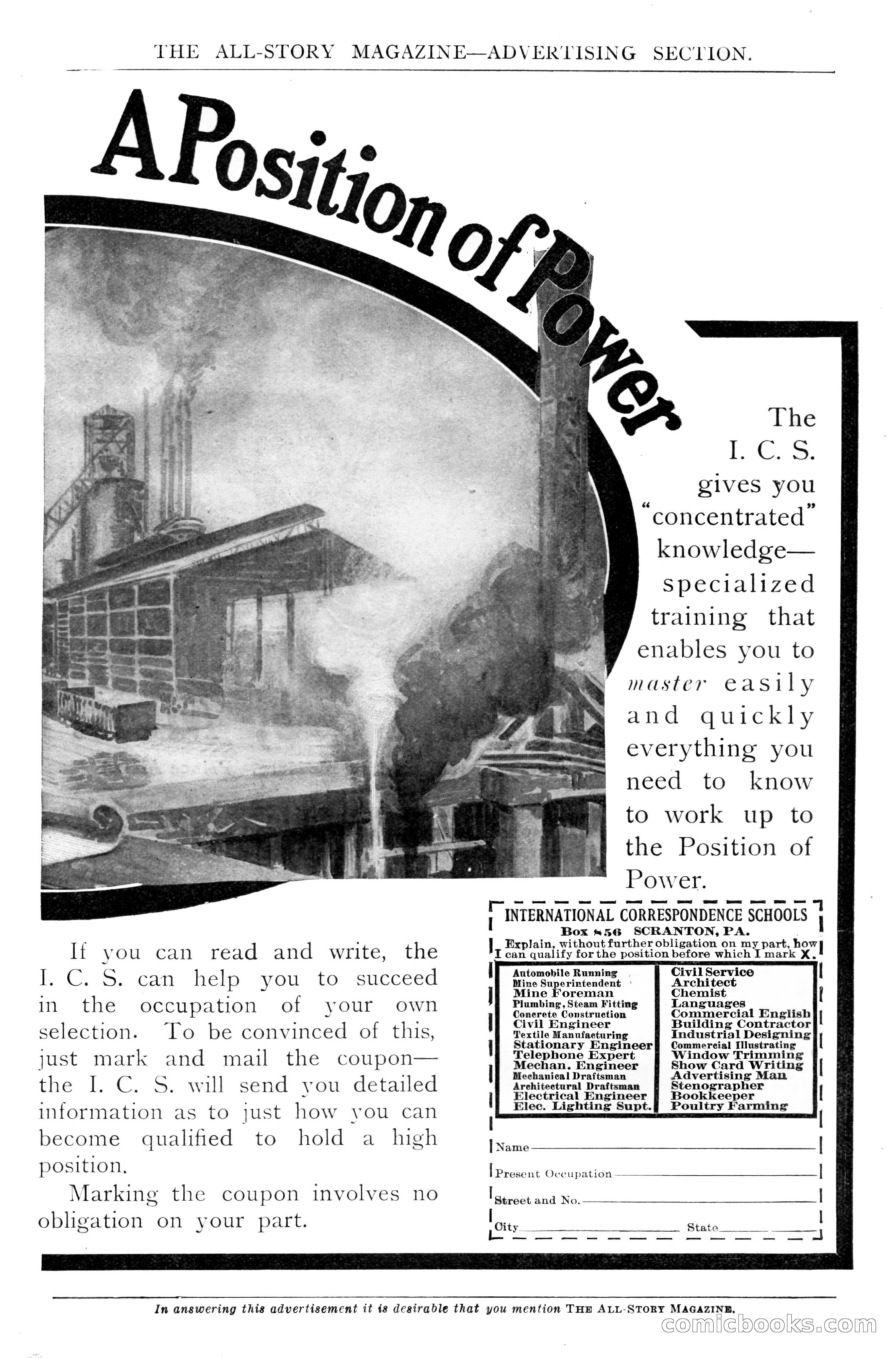 The All-Story Magazine, February 1912 — page 215 of 226