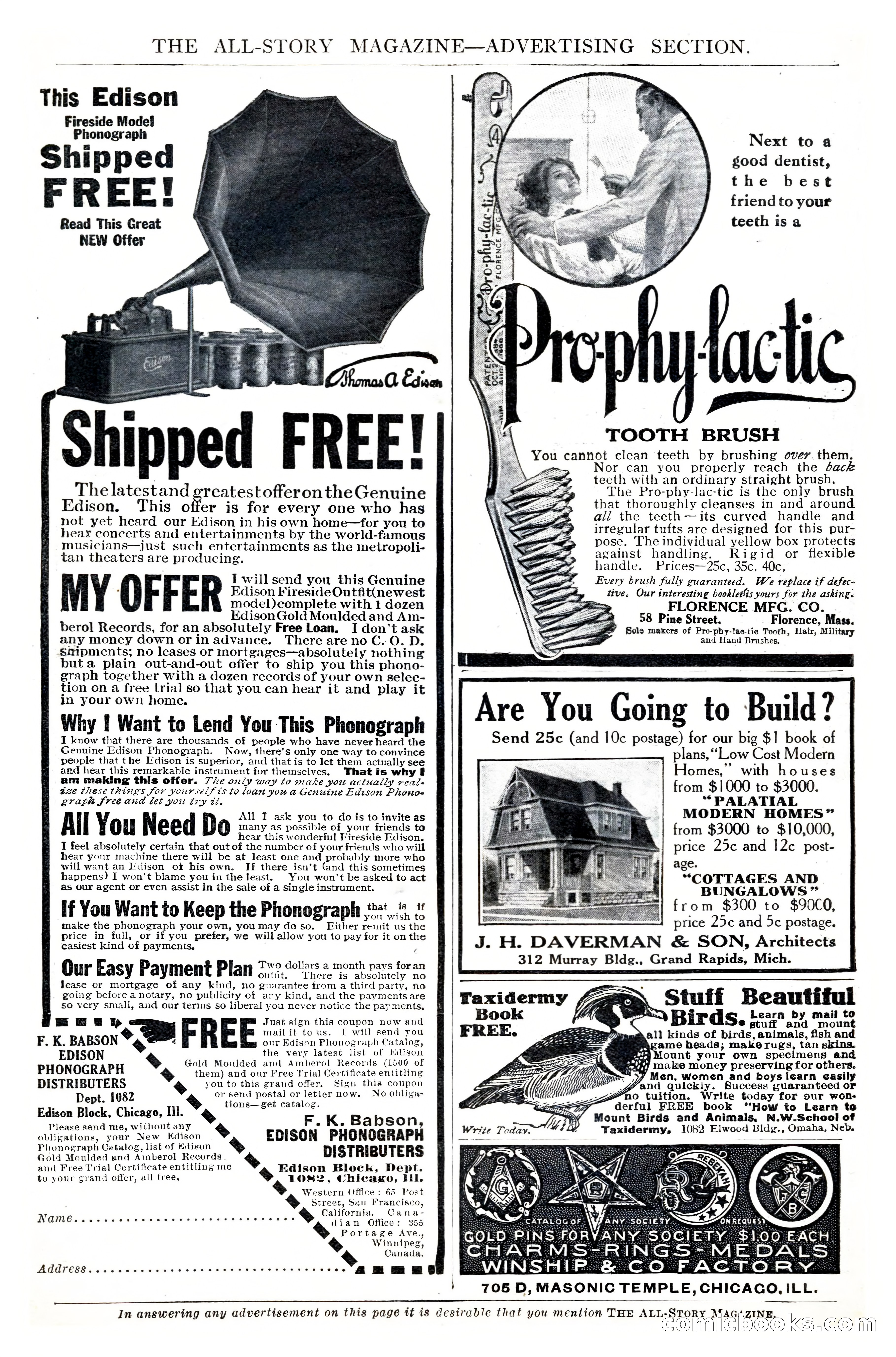 The All-Story Magazine, February 1912 — page 218 of 226