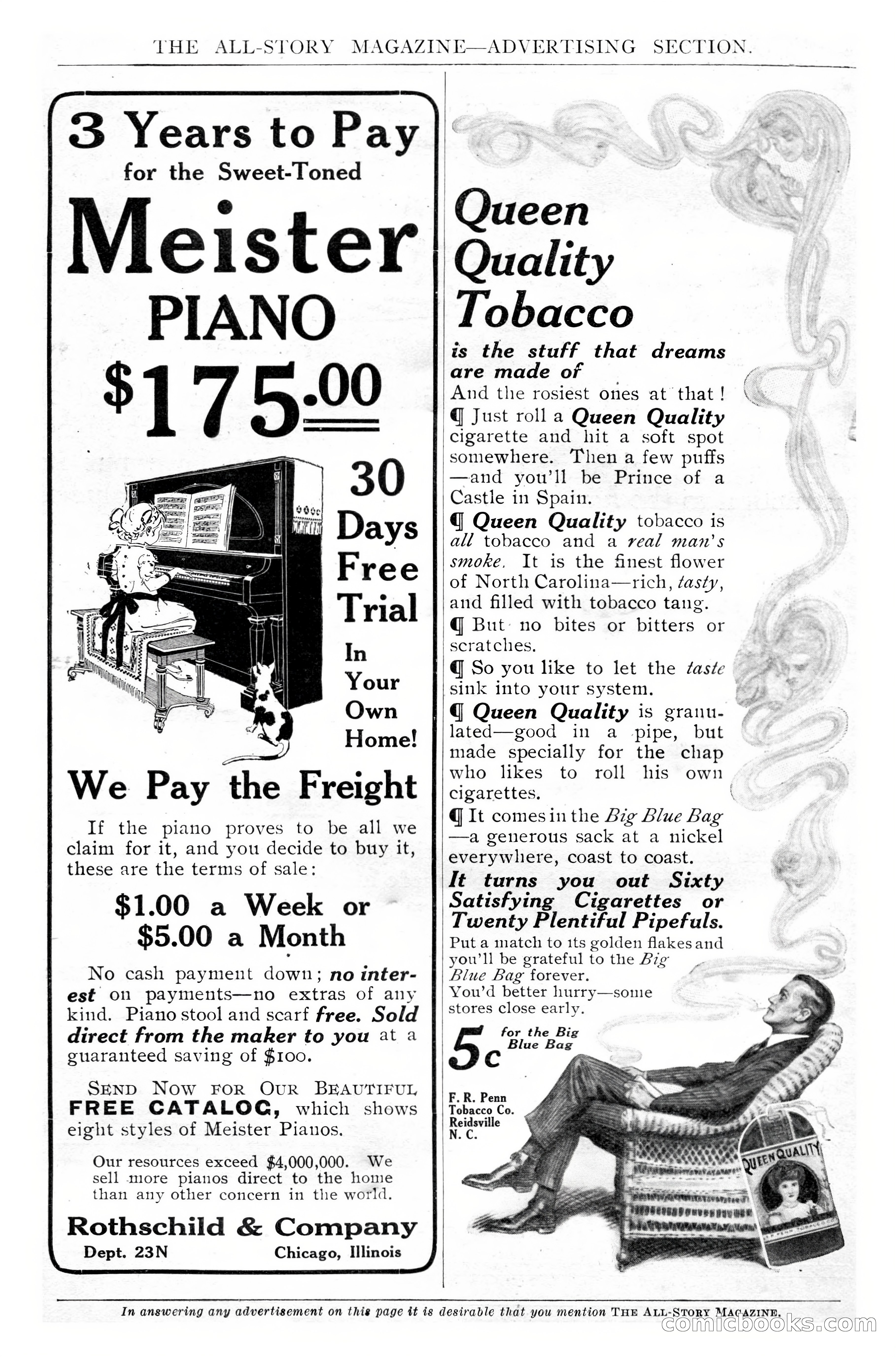 The All-Story Magazine, February 1912 — page 222 of 226