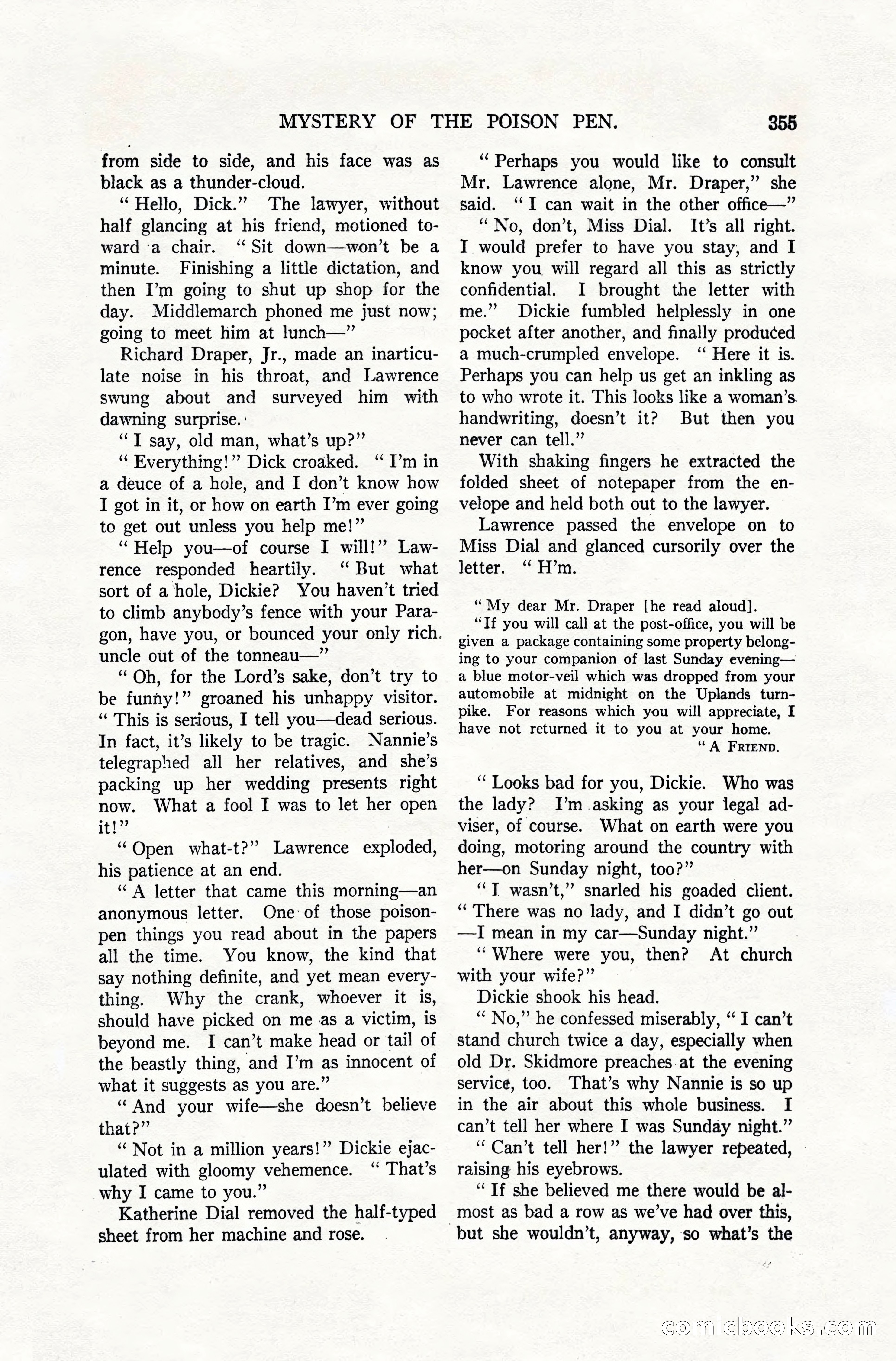 All-Story Weekly, April 28, 1917 — page 9 of 184