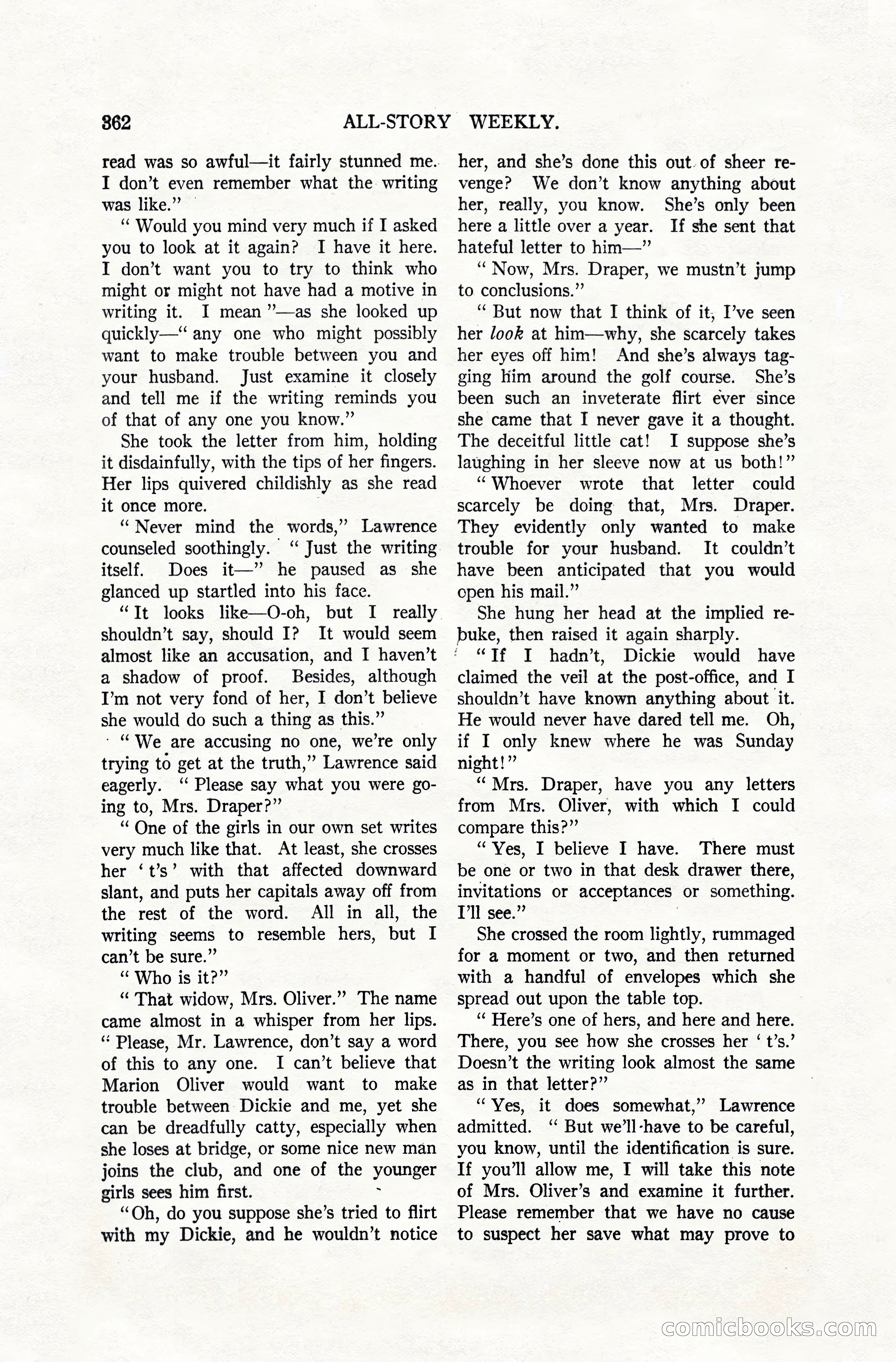All-Story Weekly, April 28, 1917 — page 16 of 184