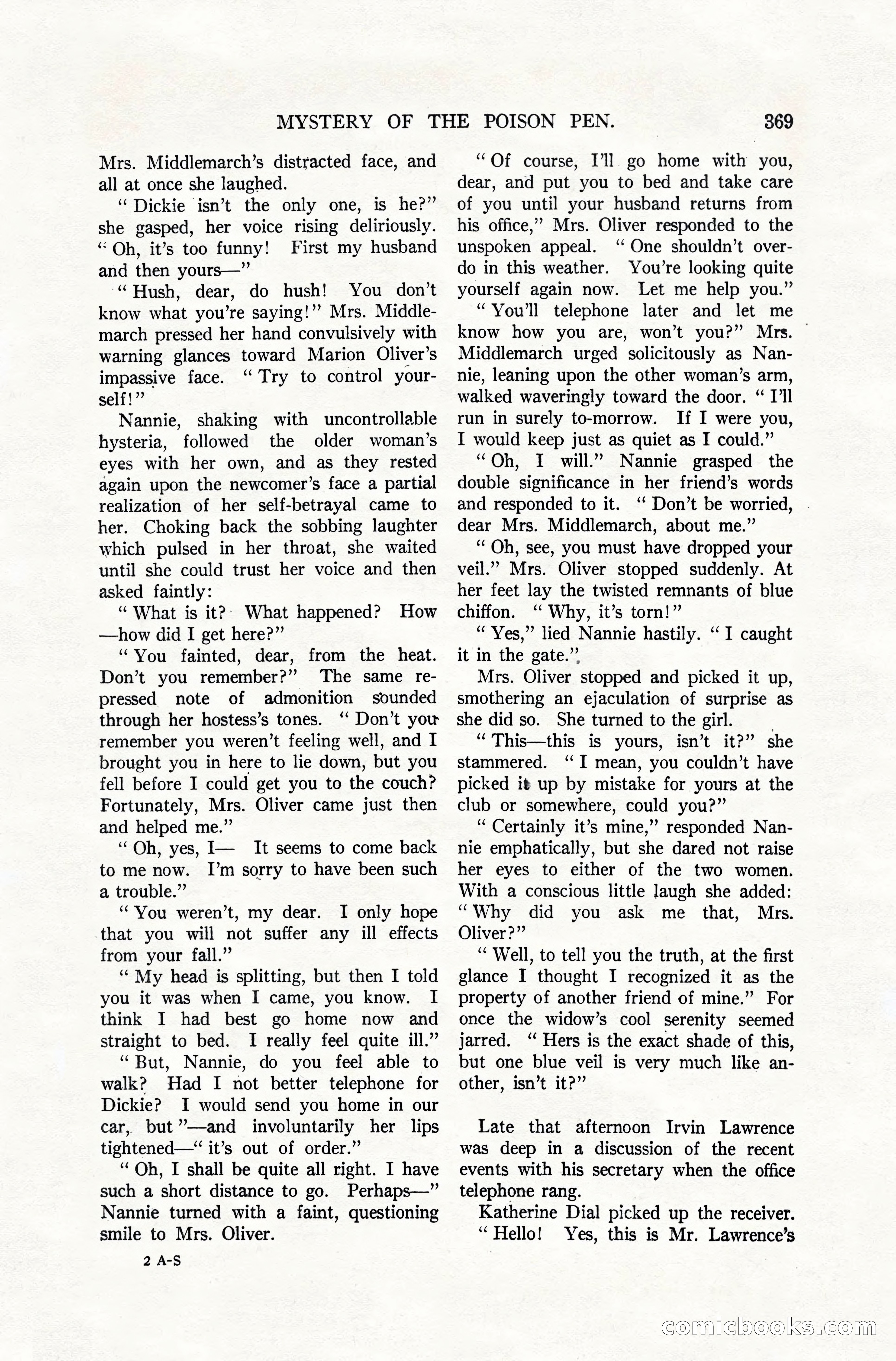 All-Story Weekly, April 28, 1917 — page 23 of 184