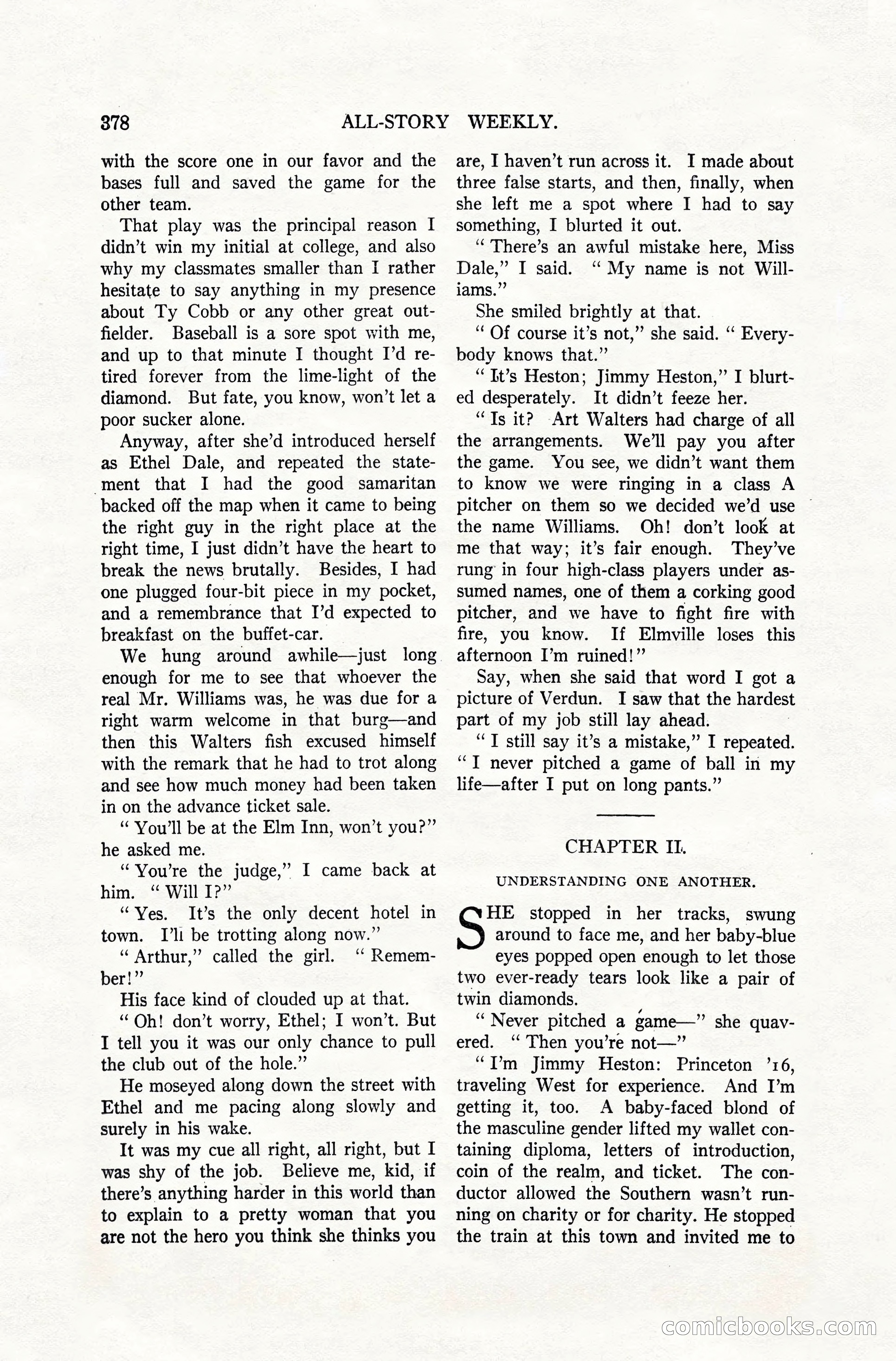 All-Story Weekly, April 28, 1917 — page 32 of 184