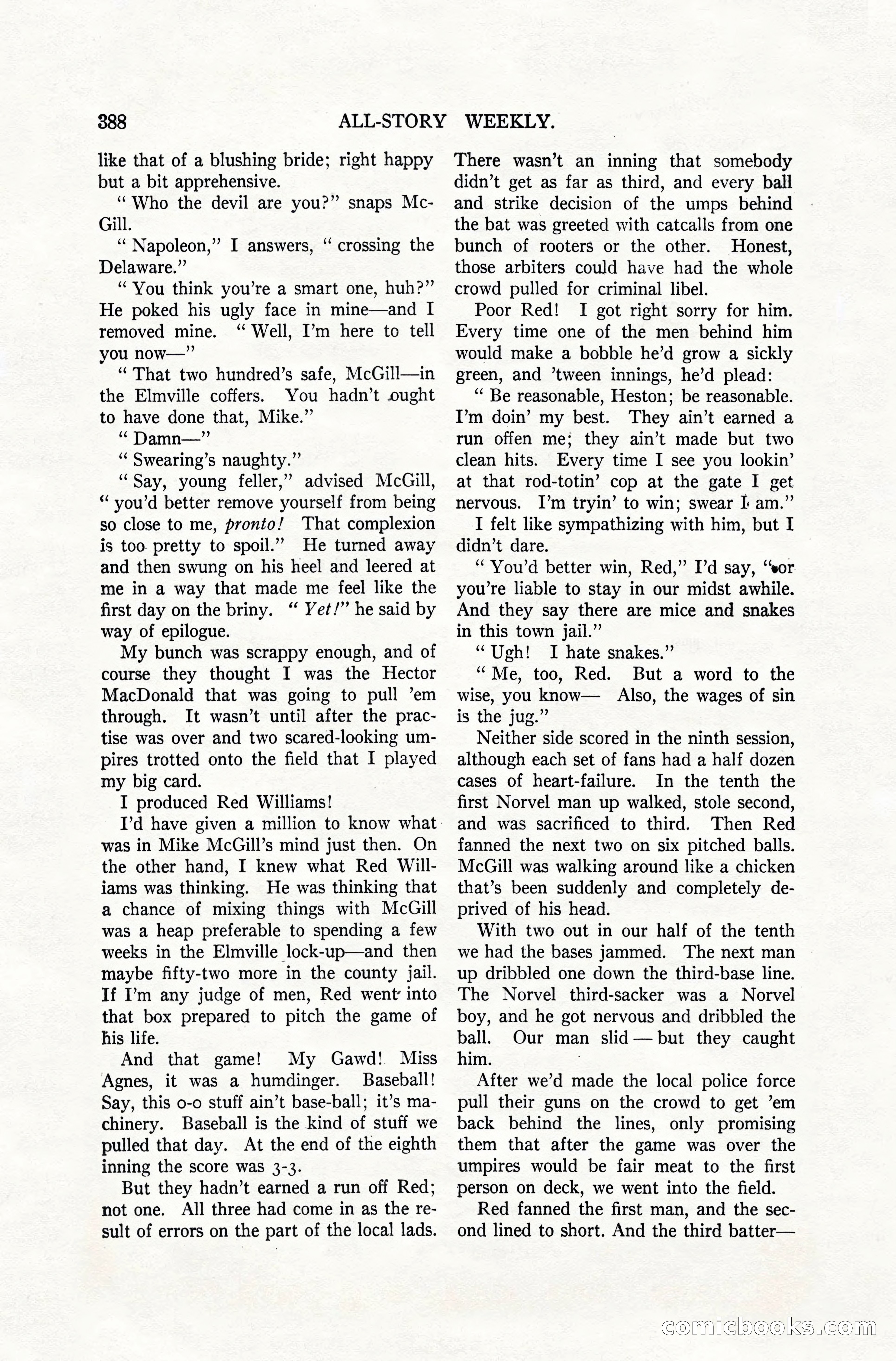 All-Story Weekly, April 28, 1917 — page 42 of 184
