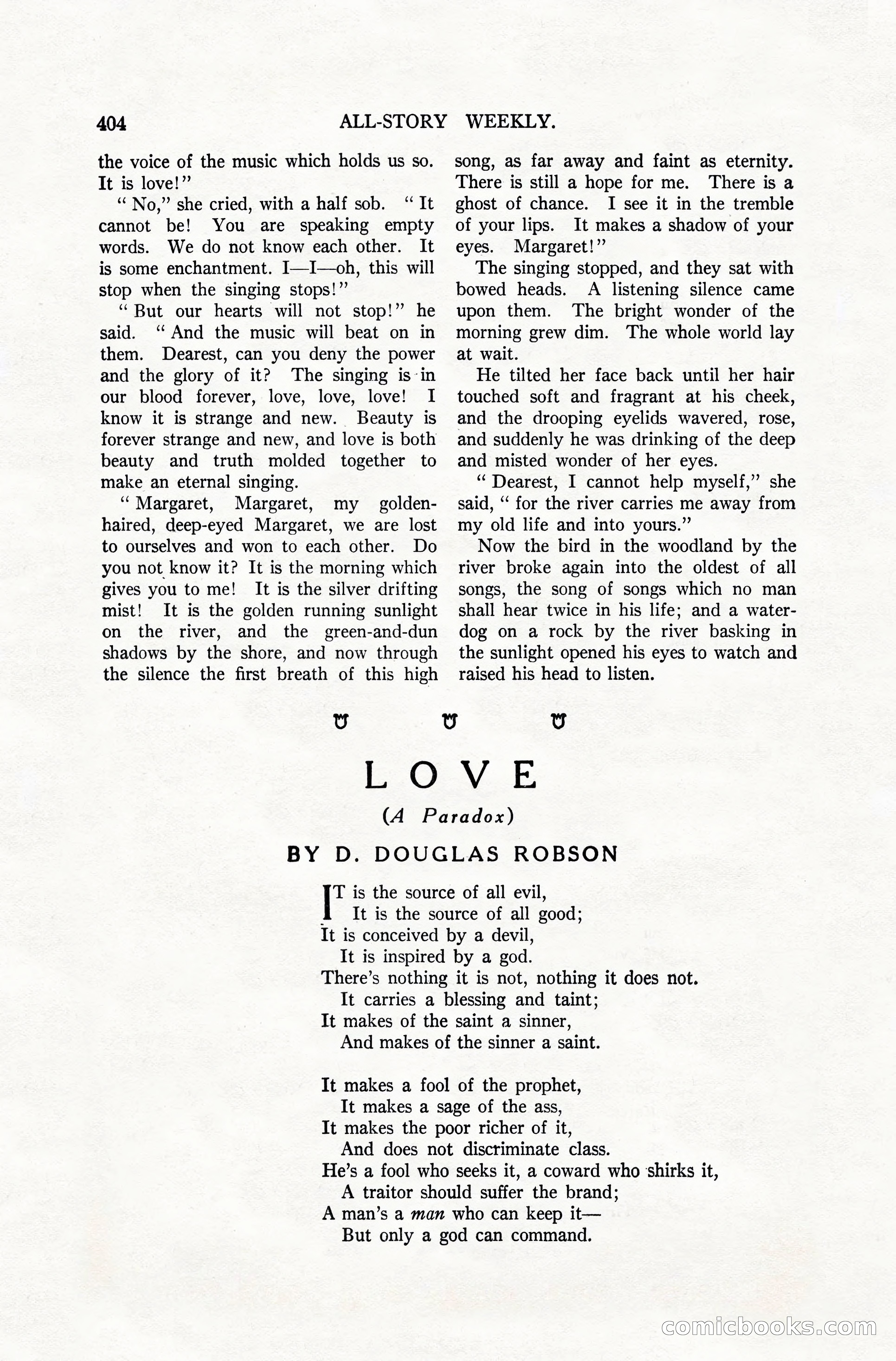 All-Story Weekly, April 28, 1917 — page 58 of 184