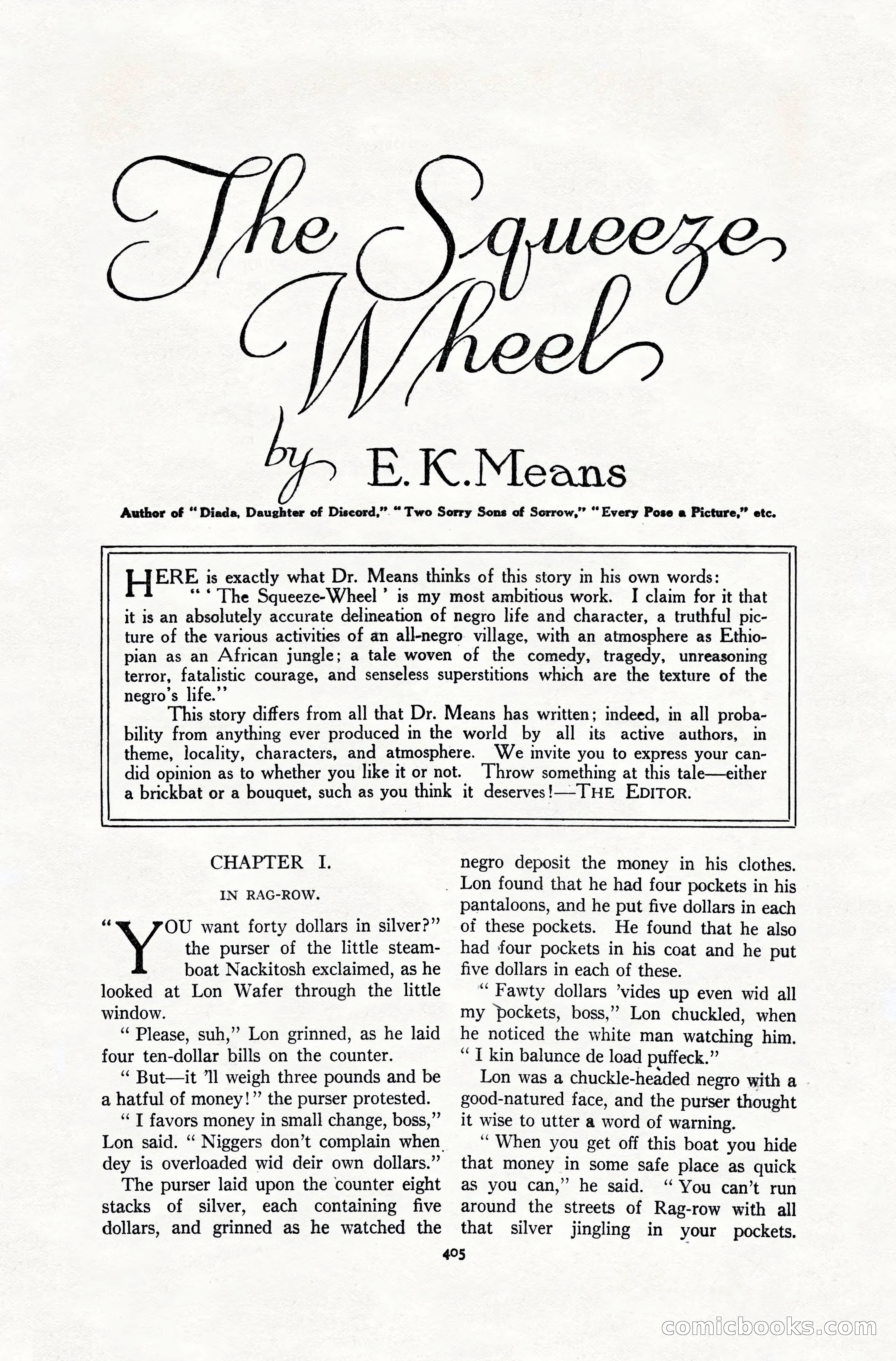 All-Story Weekly, April 28, 1917 — page 59 of 184