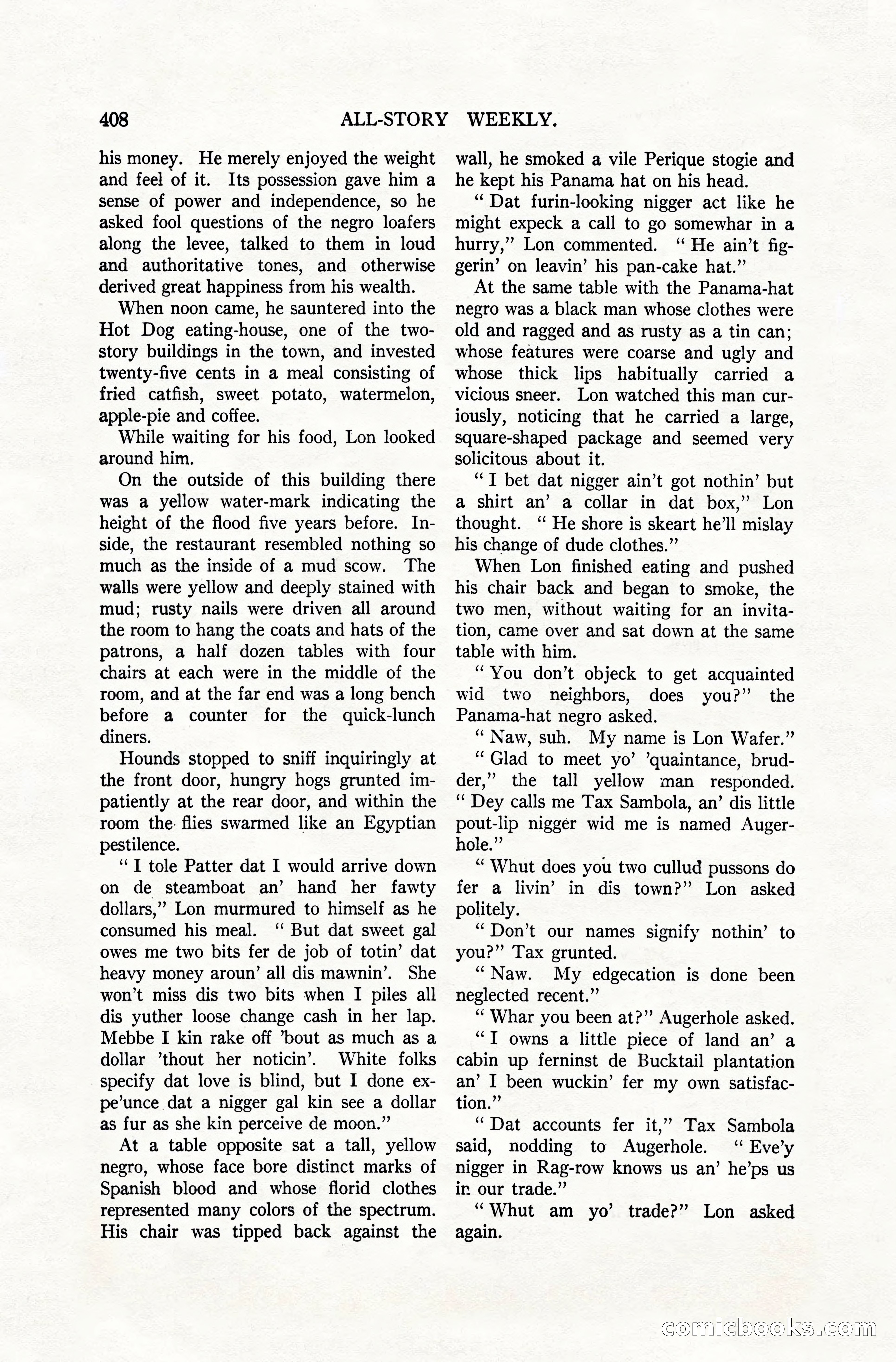All-Story Weekly, April 28, 1917 — page 62 of 184