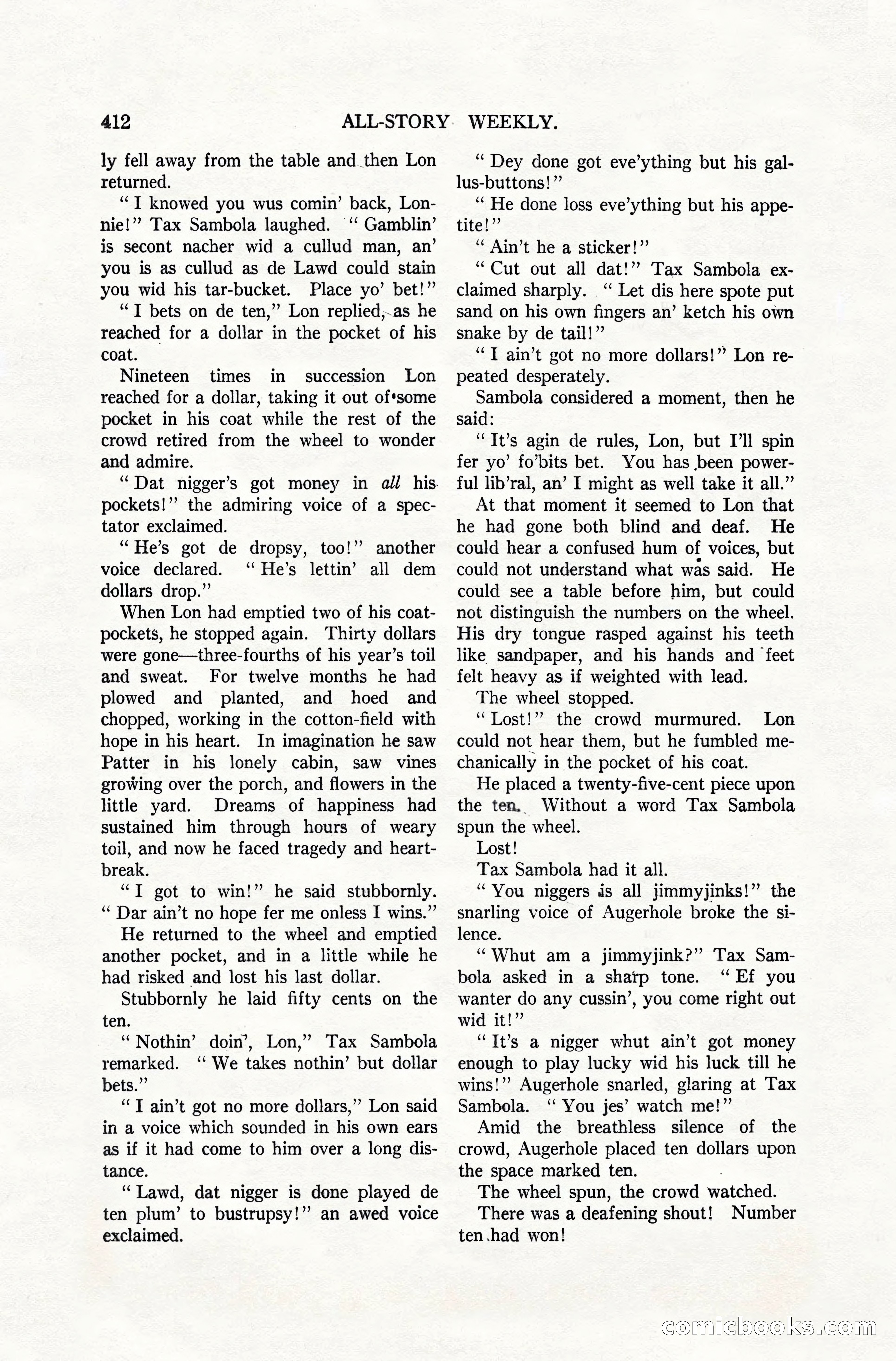 All-Story Weekly, April 28, 1917 — page 66 of 184