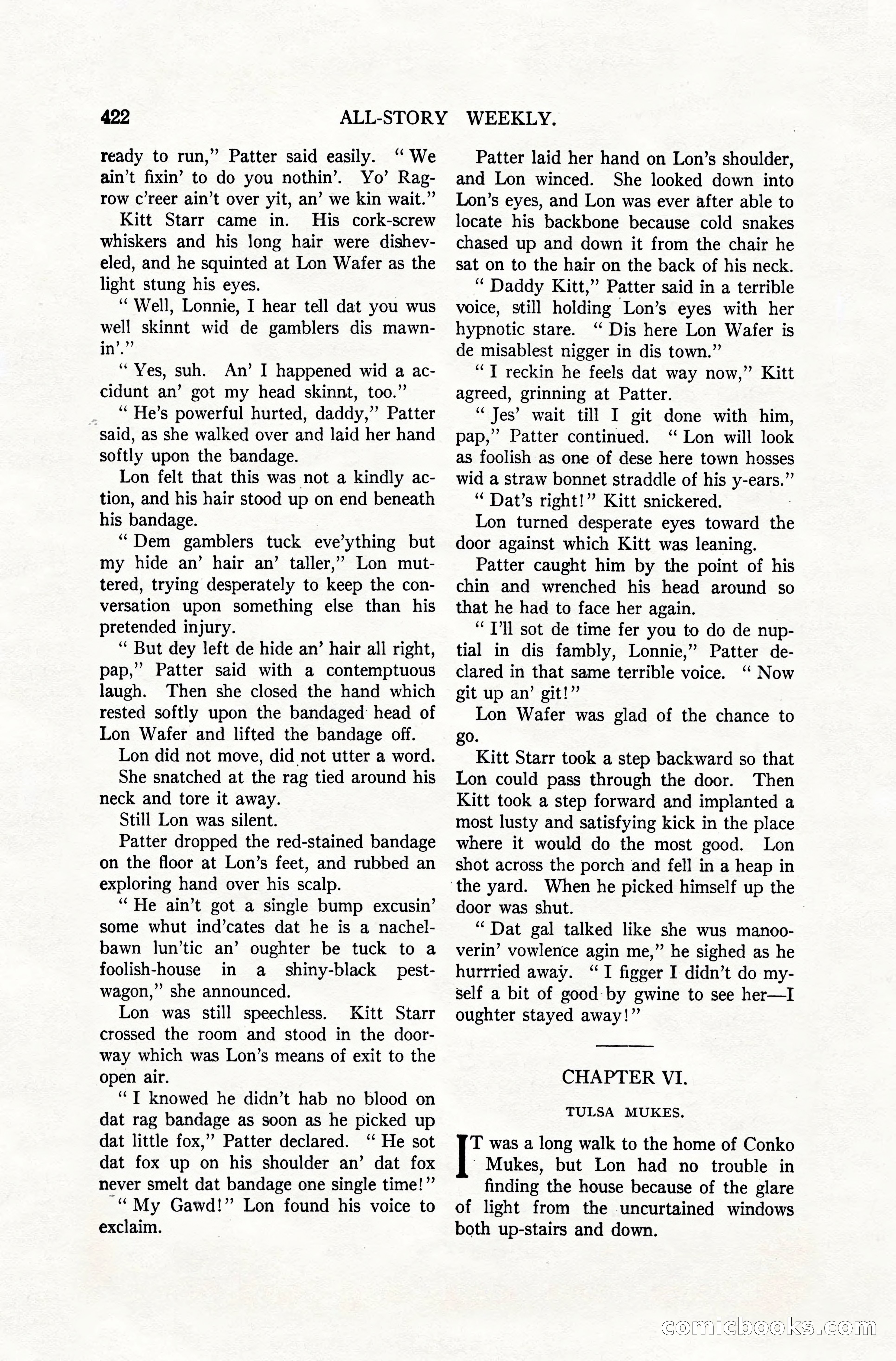 All-Story Weekly, April 28, 1917 — page 76 of 184