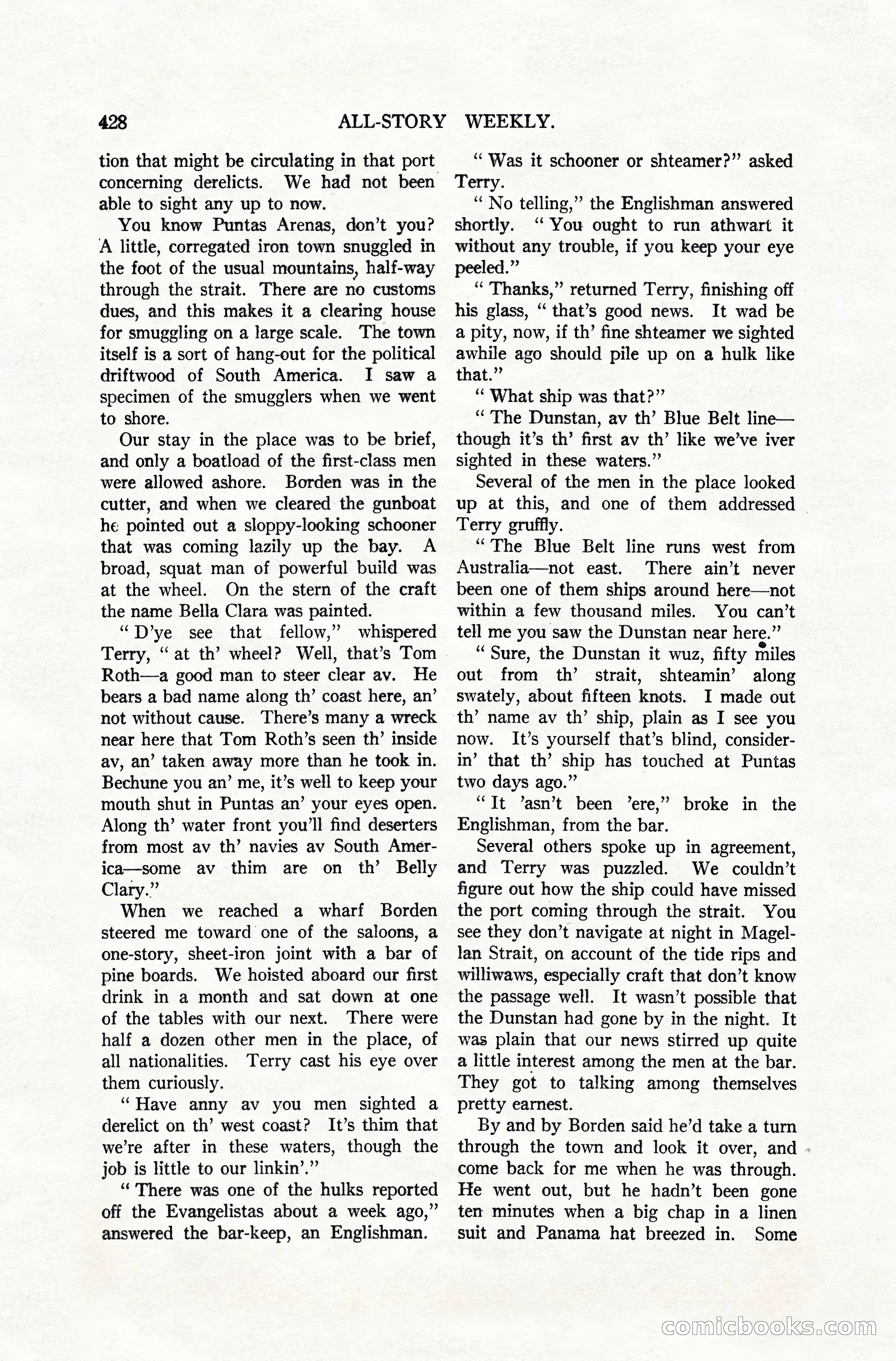 All-Story Weekly, April 28, 1917 — page 82 of 184