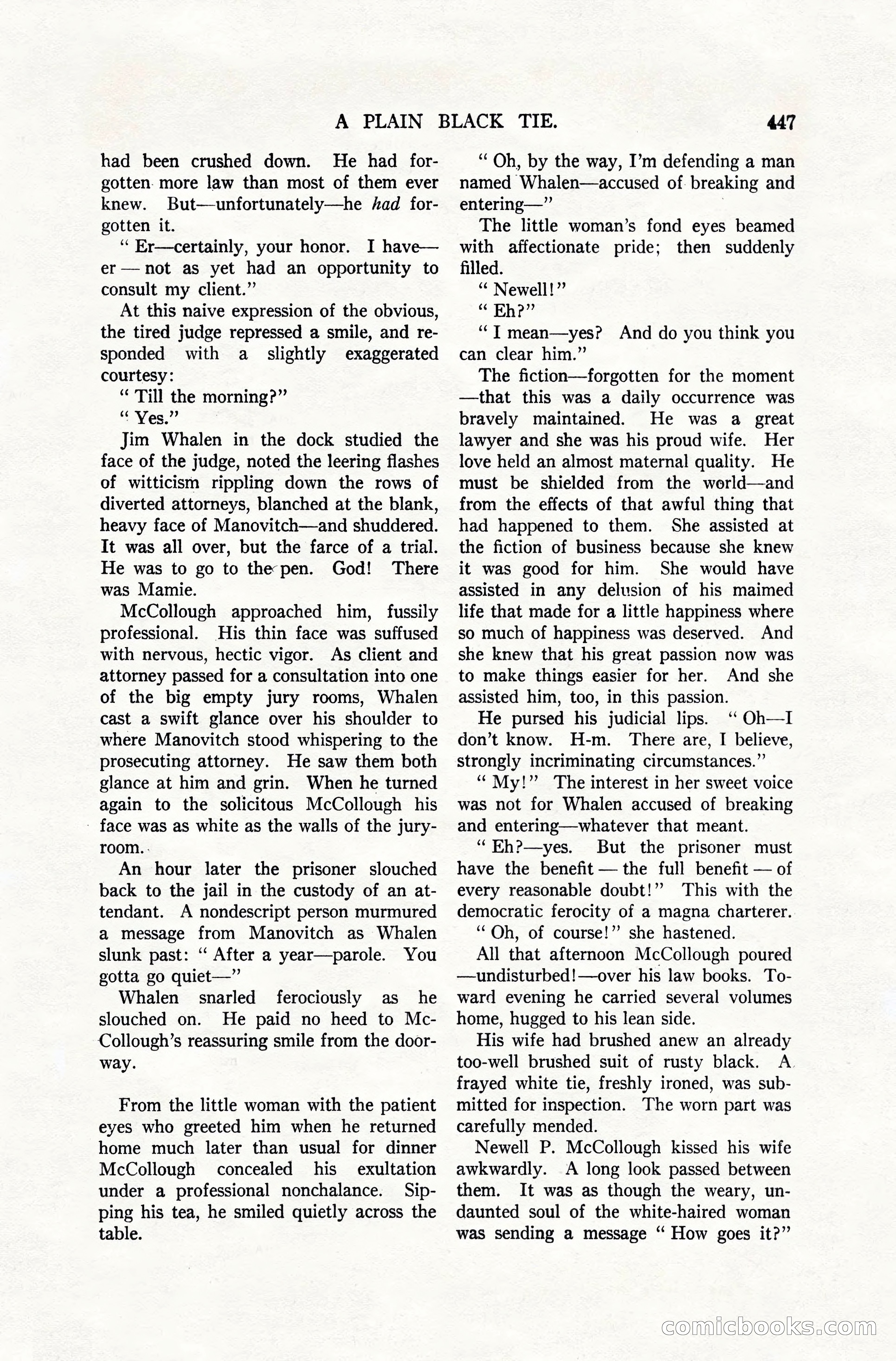 All-Story Weekly, April 28, 1917 — page 101 of 184