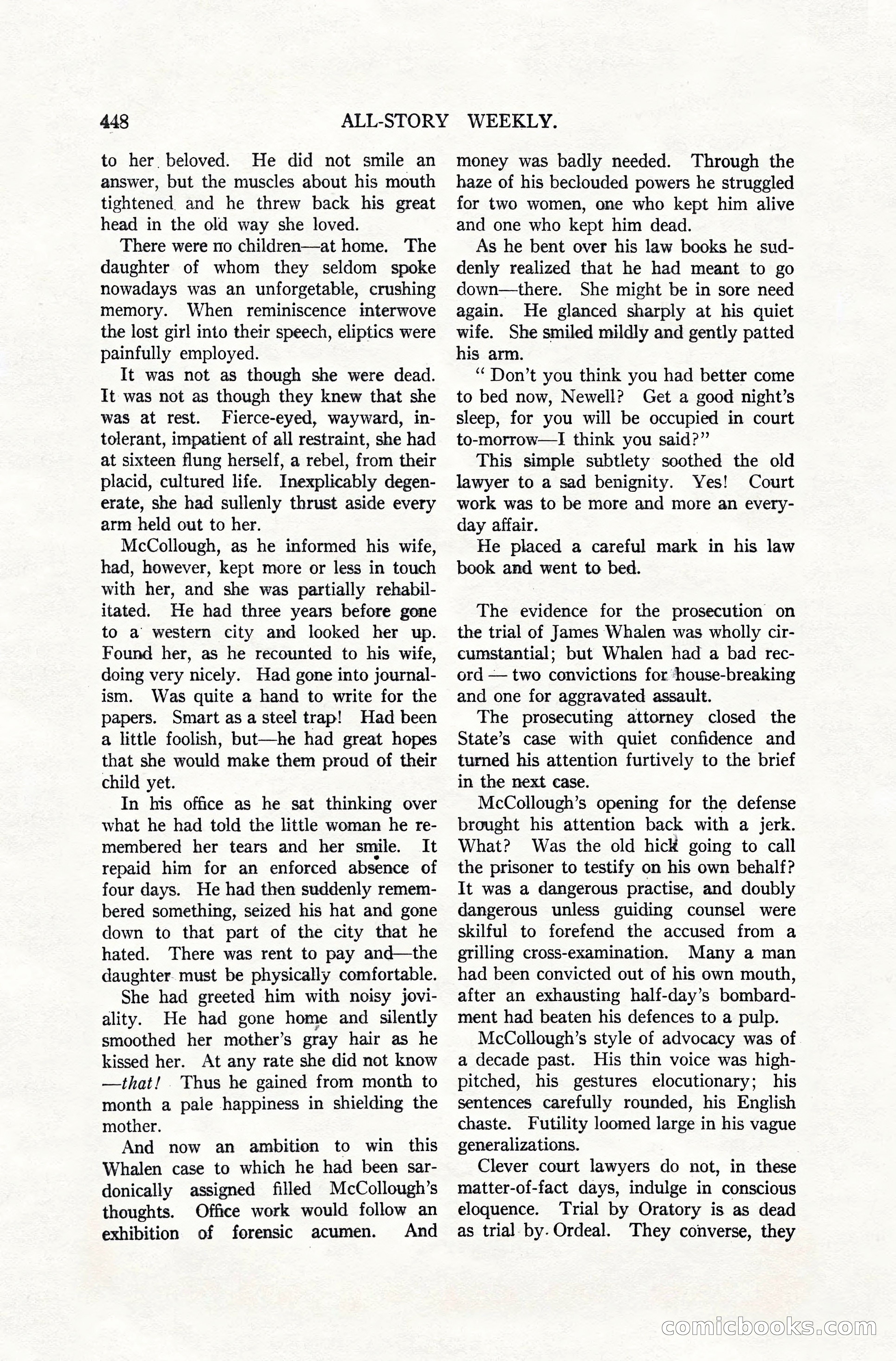 All-Story Weekly, April 28, 1917 — page 102 of 184