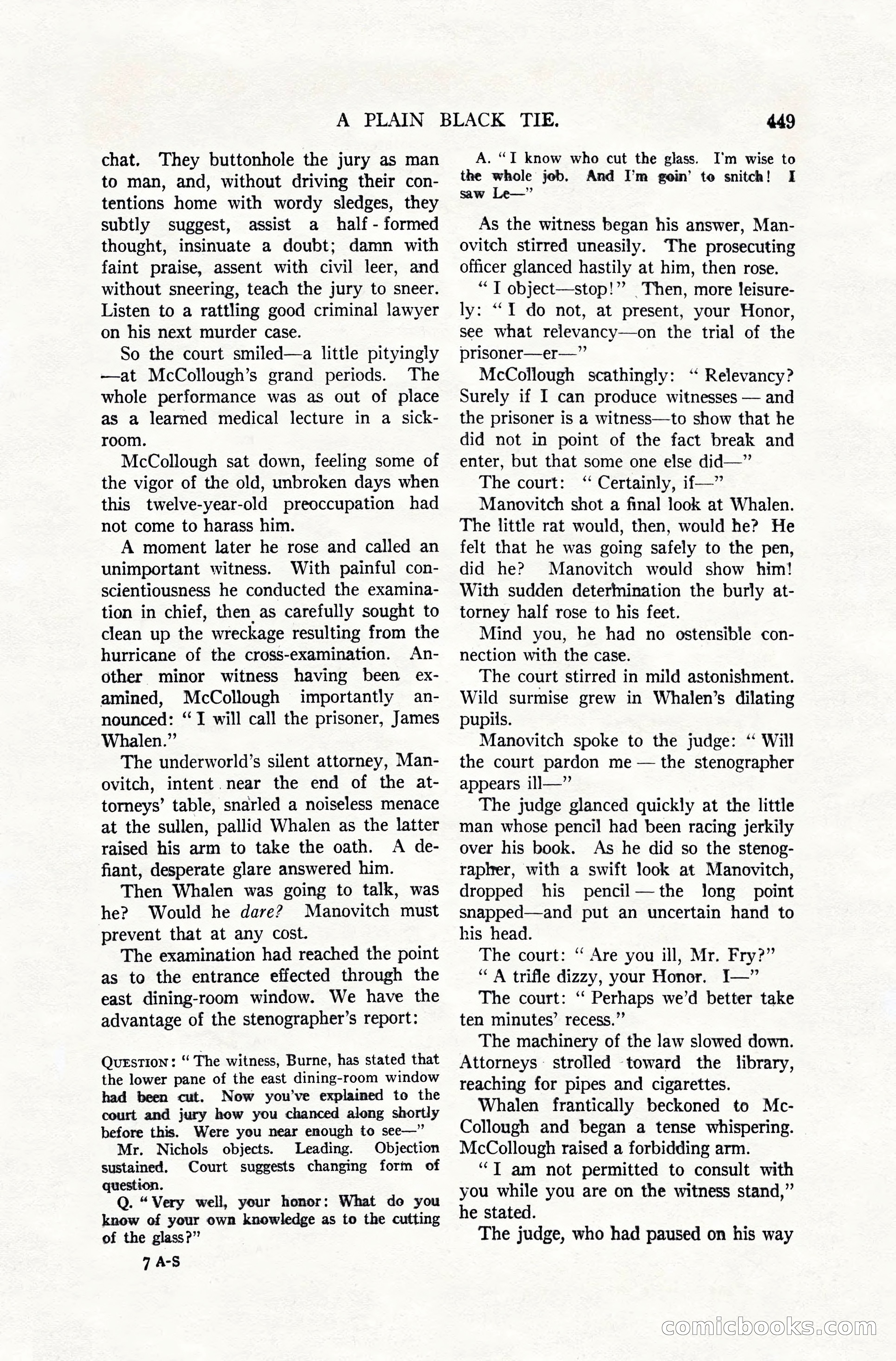 All-Story Weekly, April 28, 1917 — page 103 of 184