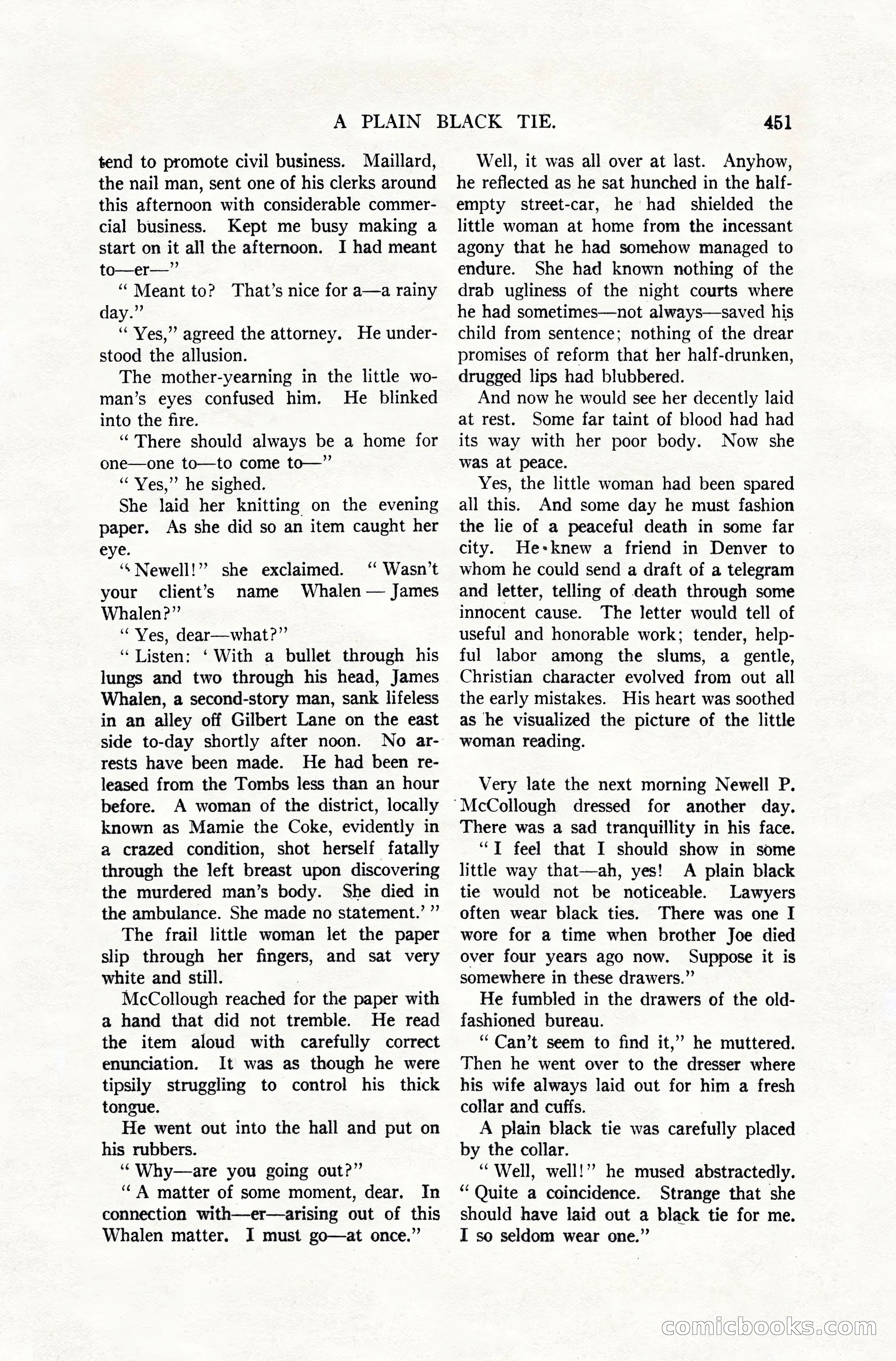 All-Story Weekly, April 28, 1917 — page 105 of 184