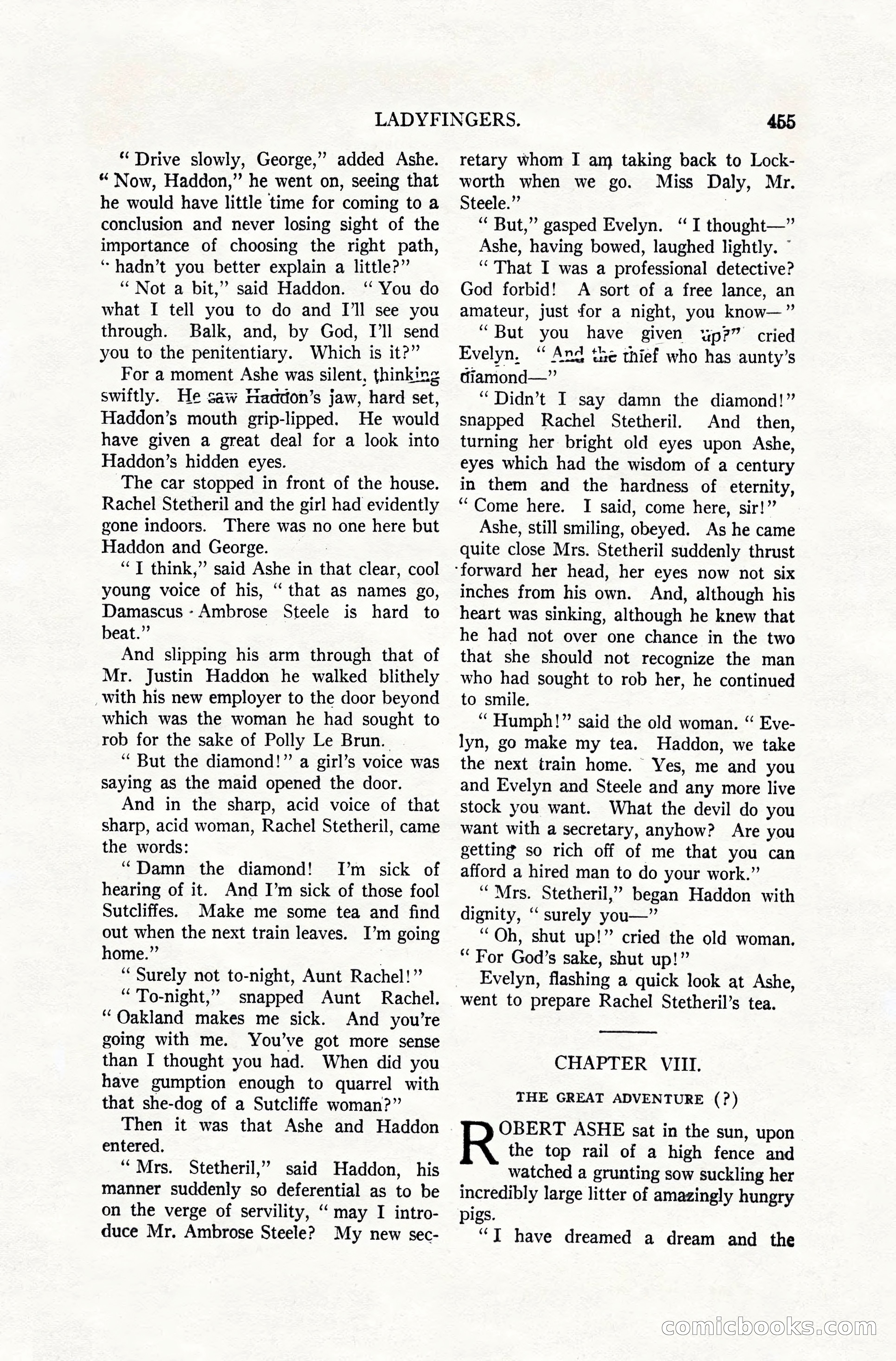 All-Story Weekly, April 28, 1917 — page 109 of 184