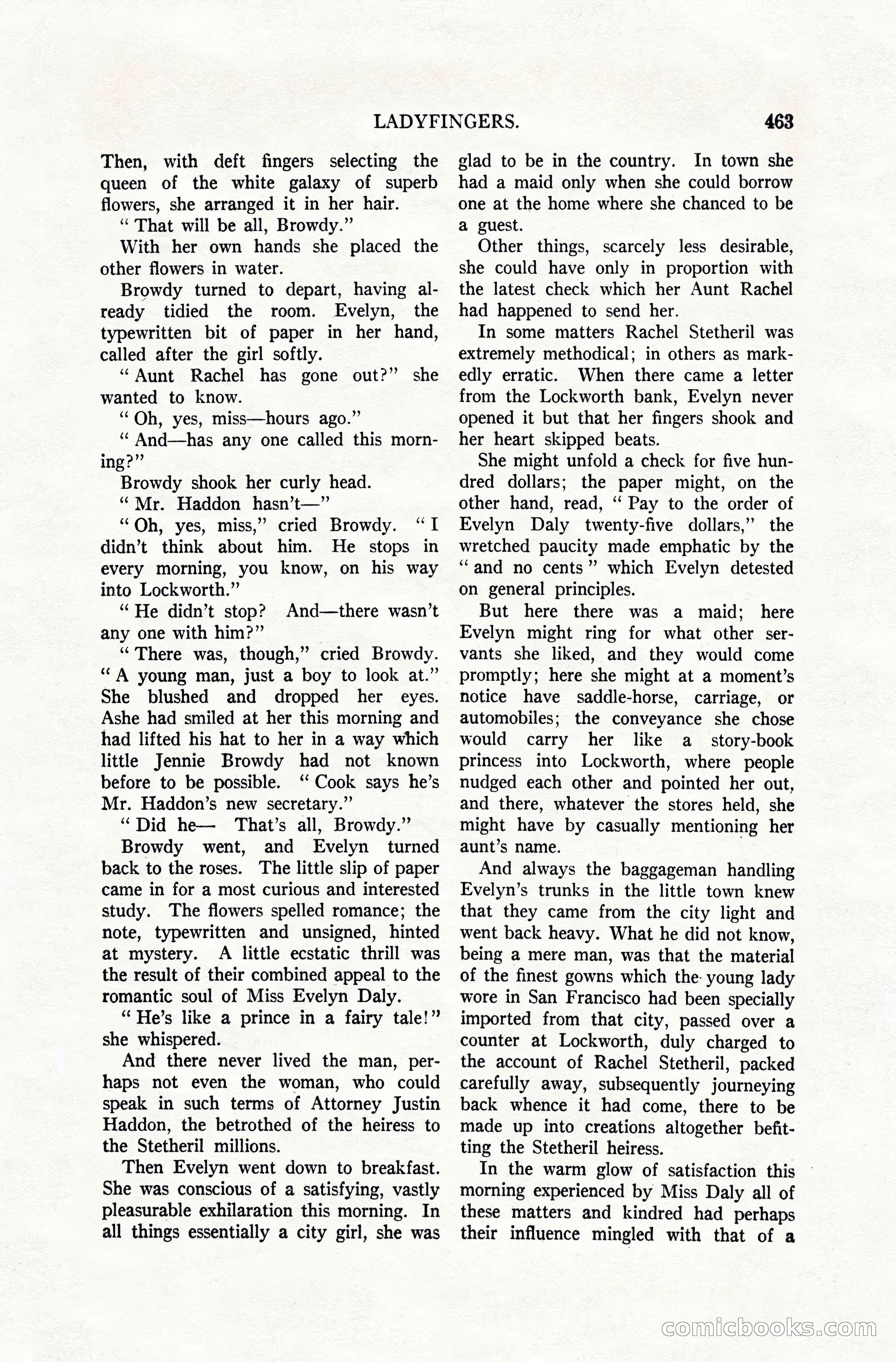 All-Story Weekly, April 28, 1917 — page 117 of 184