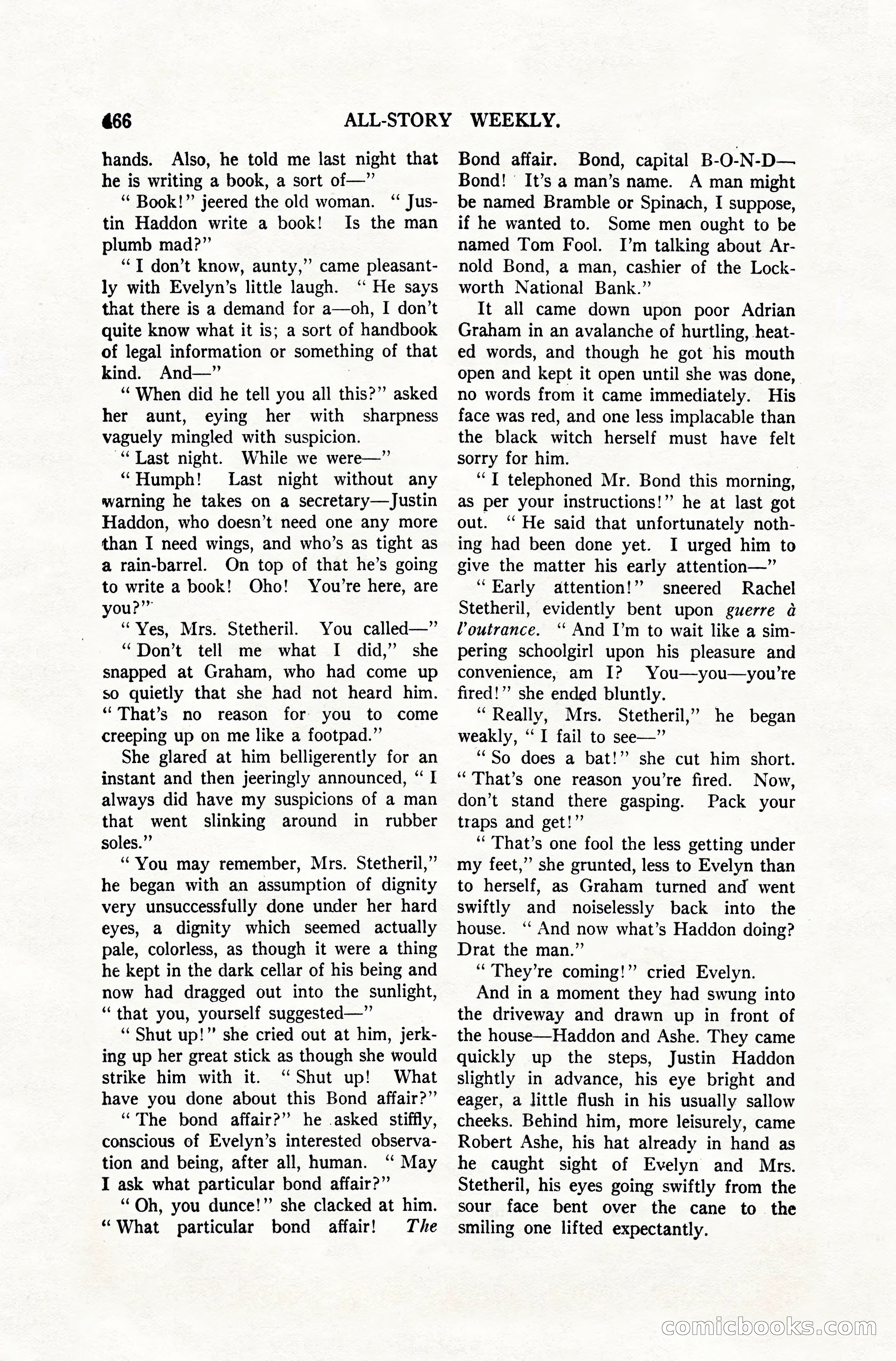 All-Story Weekly, April 28, 1917 — page 120 of 184
