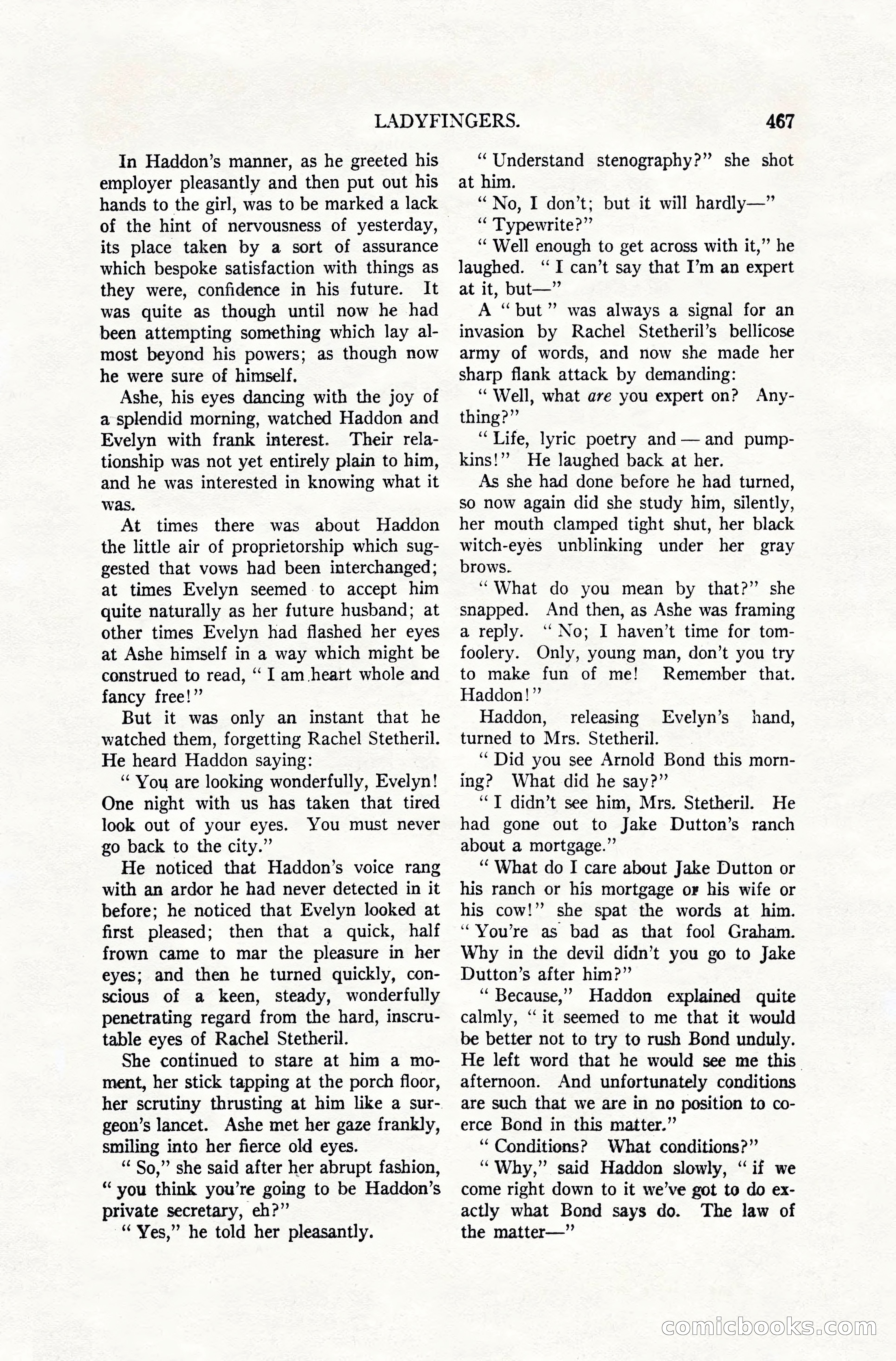 All-Story Weekly, April 28, 1917 — page 121 of 184