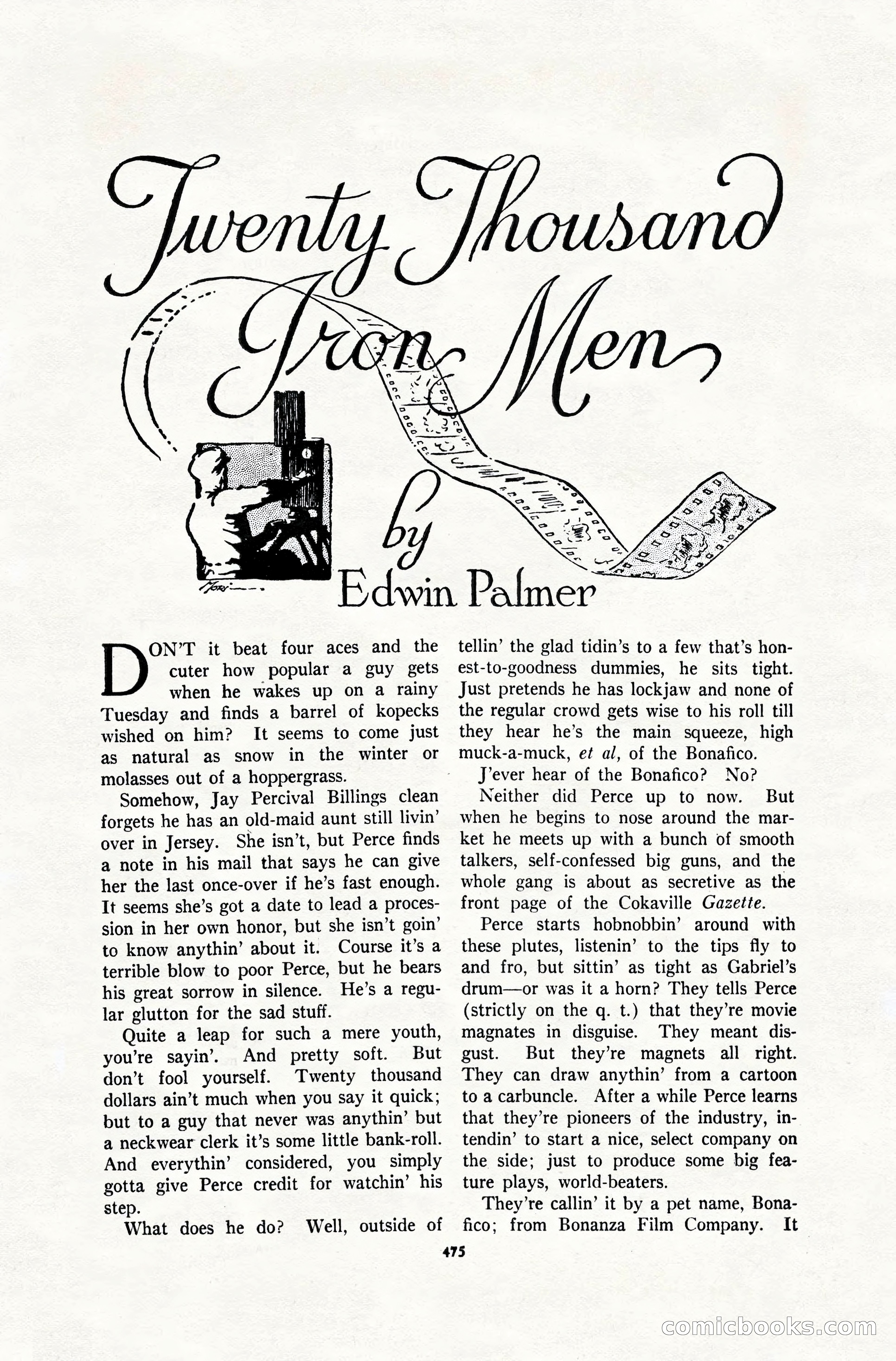 All-Story Weekly, April 28, 1917 — page 129 of 184