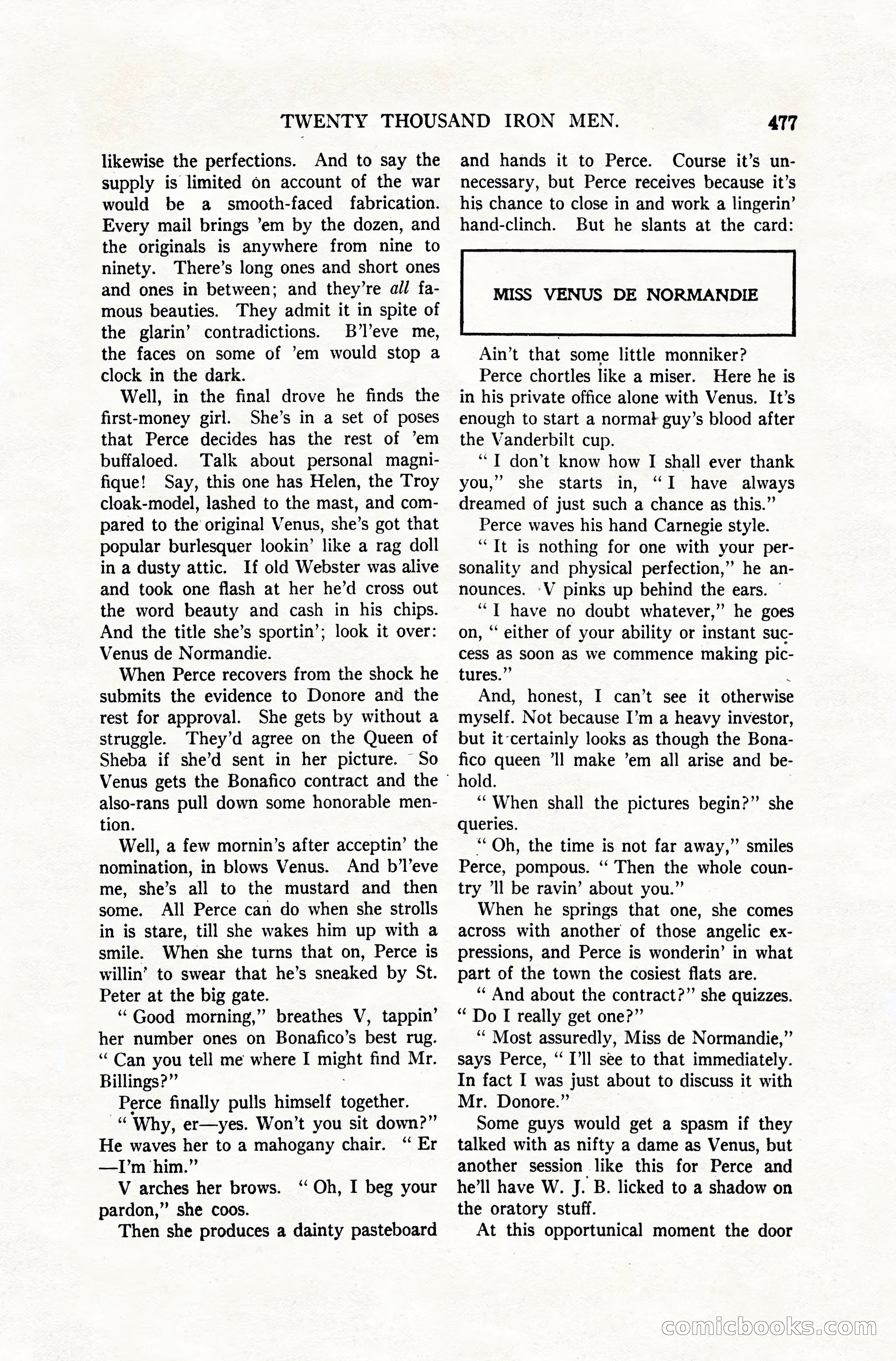All-Story Weekly, April 28, 1917 — page 131 of 184