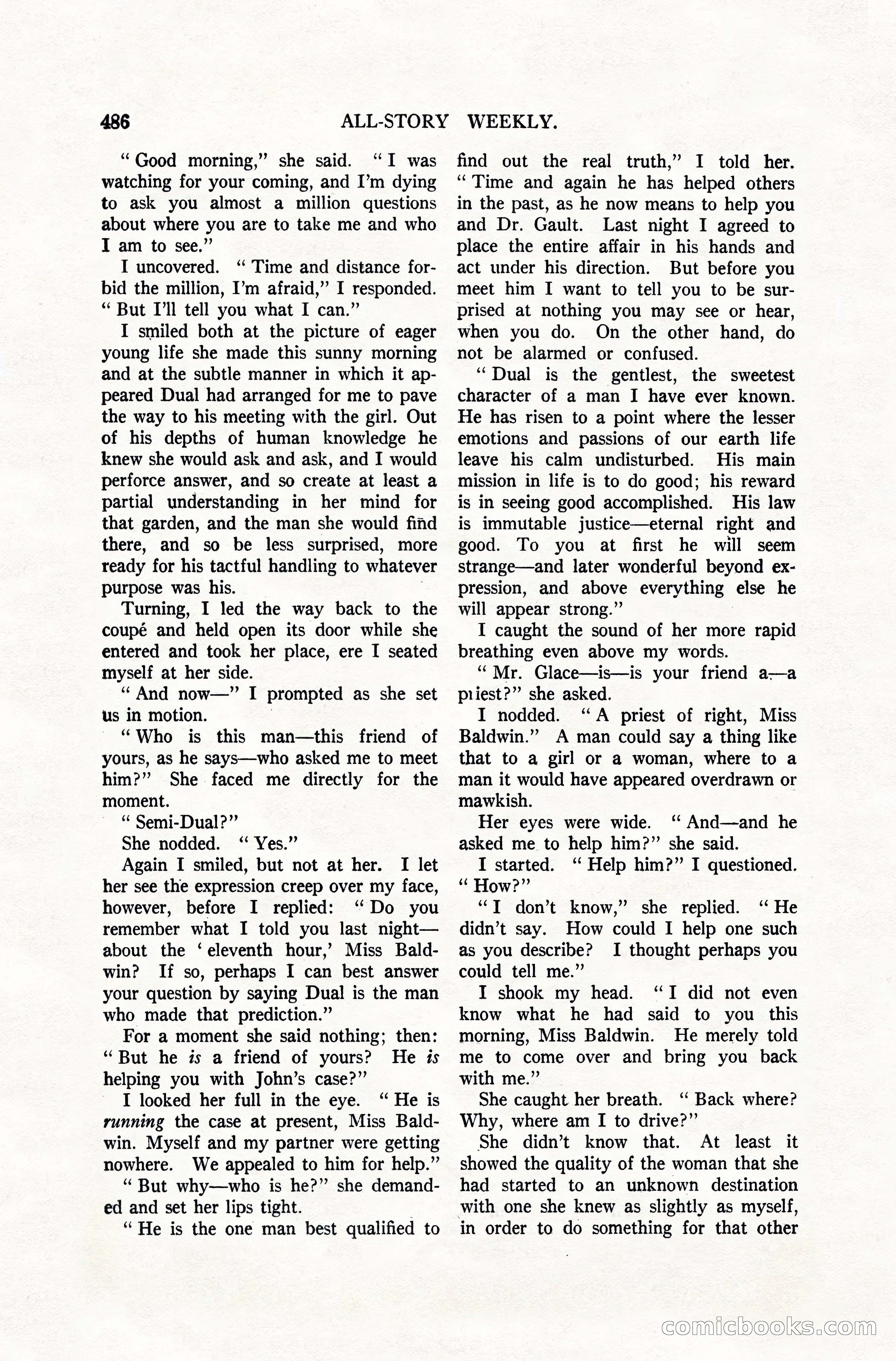 All-Story Weekly, April 28, 1917 — page 140 of 184