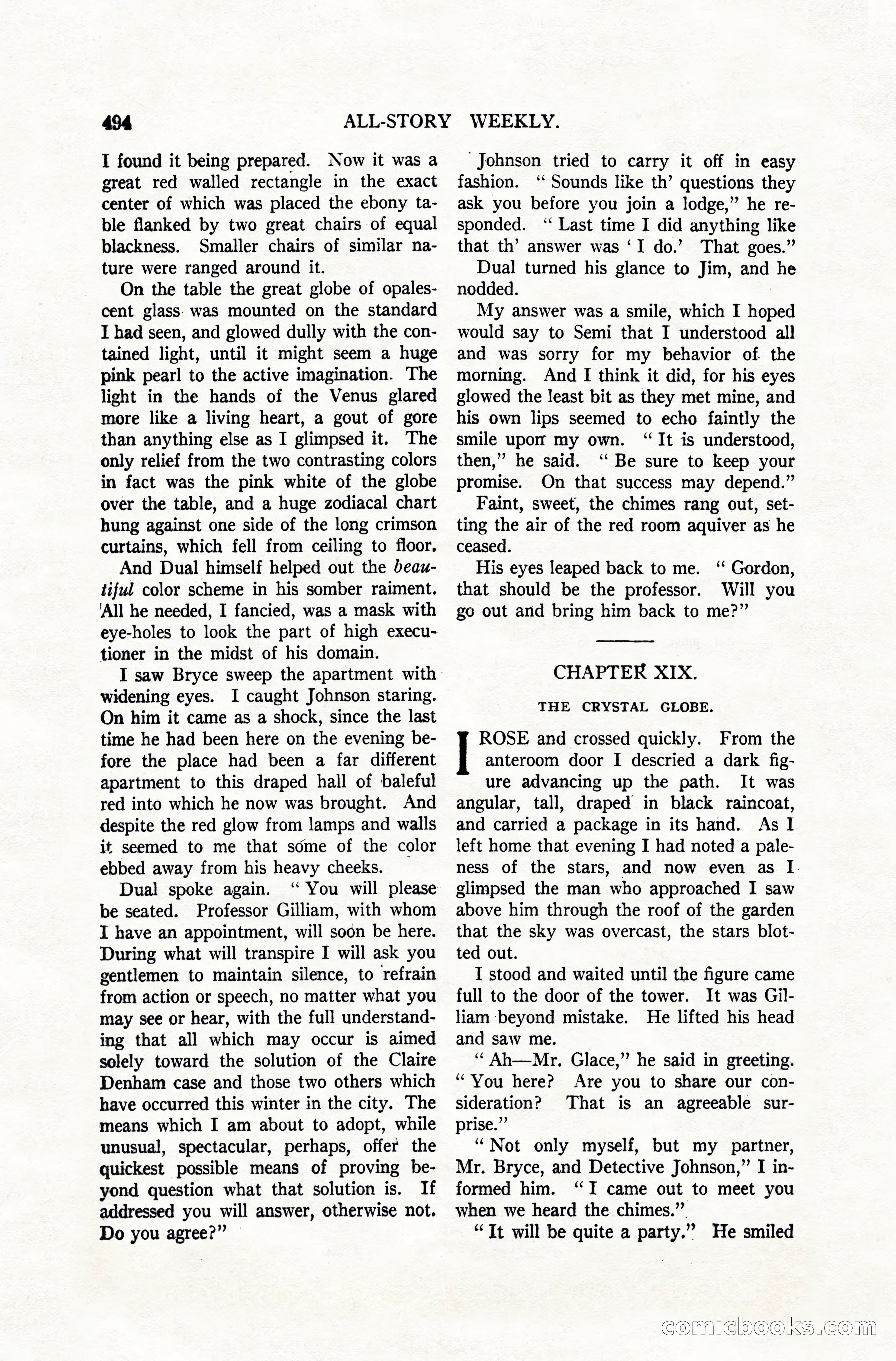 All-Story Weekly, April 28, 1917 — page 148 of 184