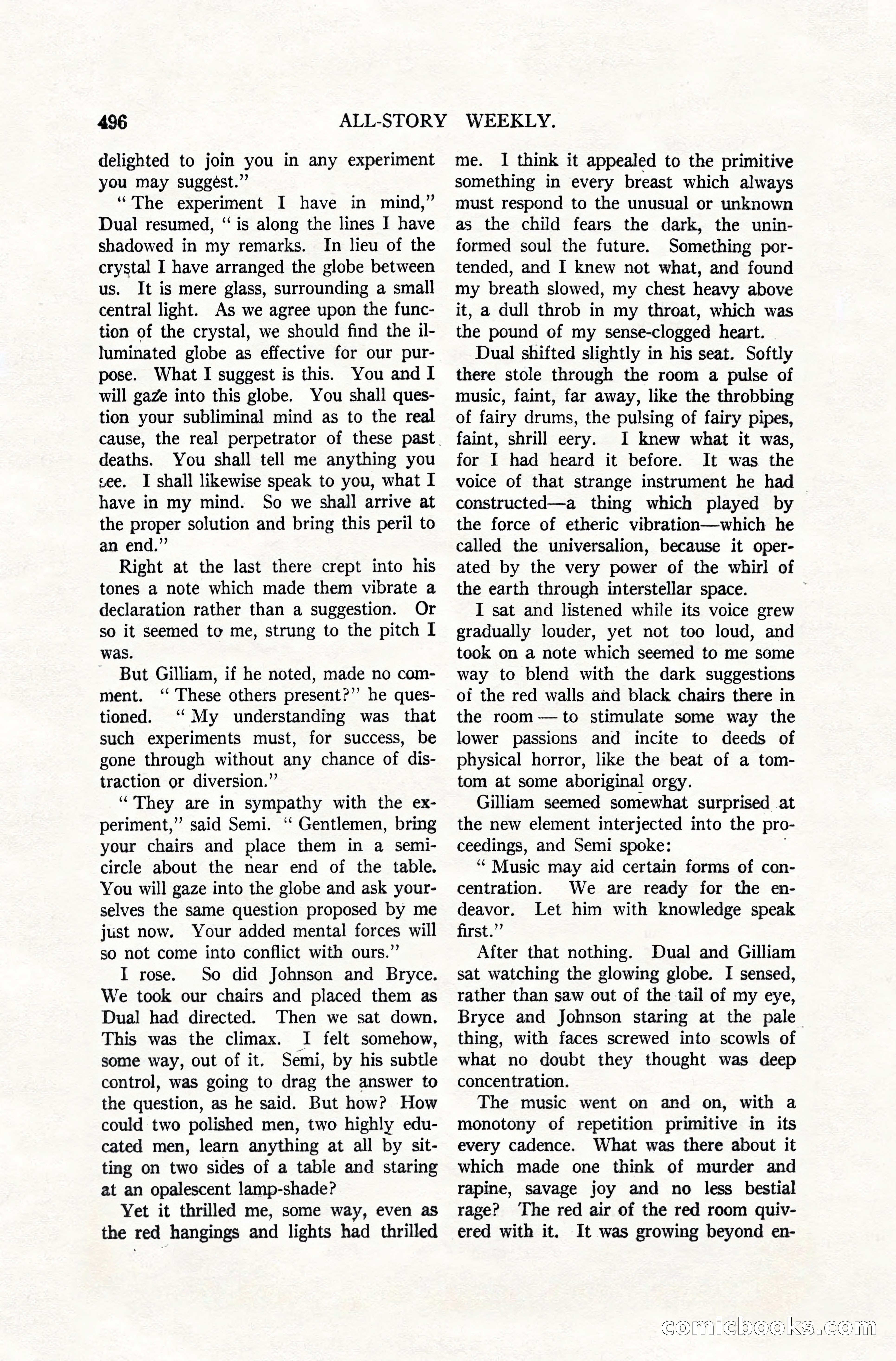 All-Story Weekly, April 28, 1917 — page 150 of 184