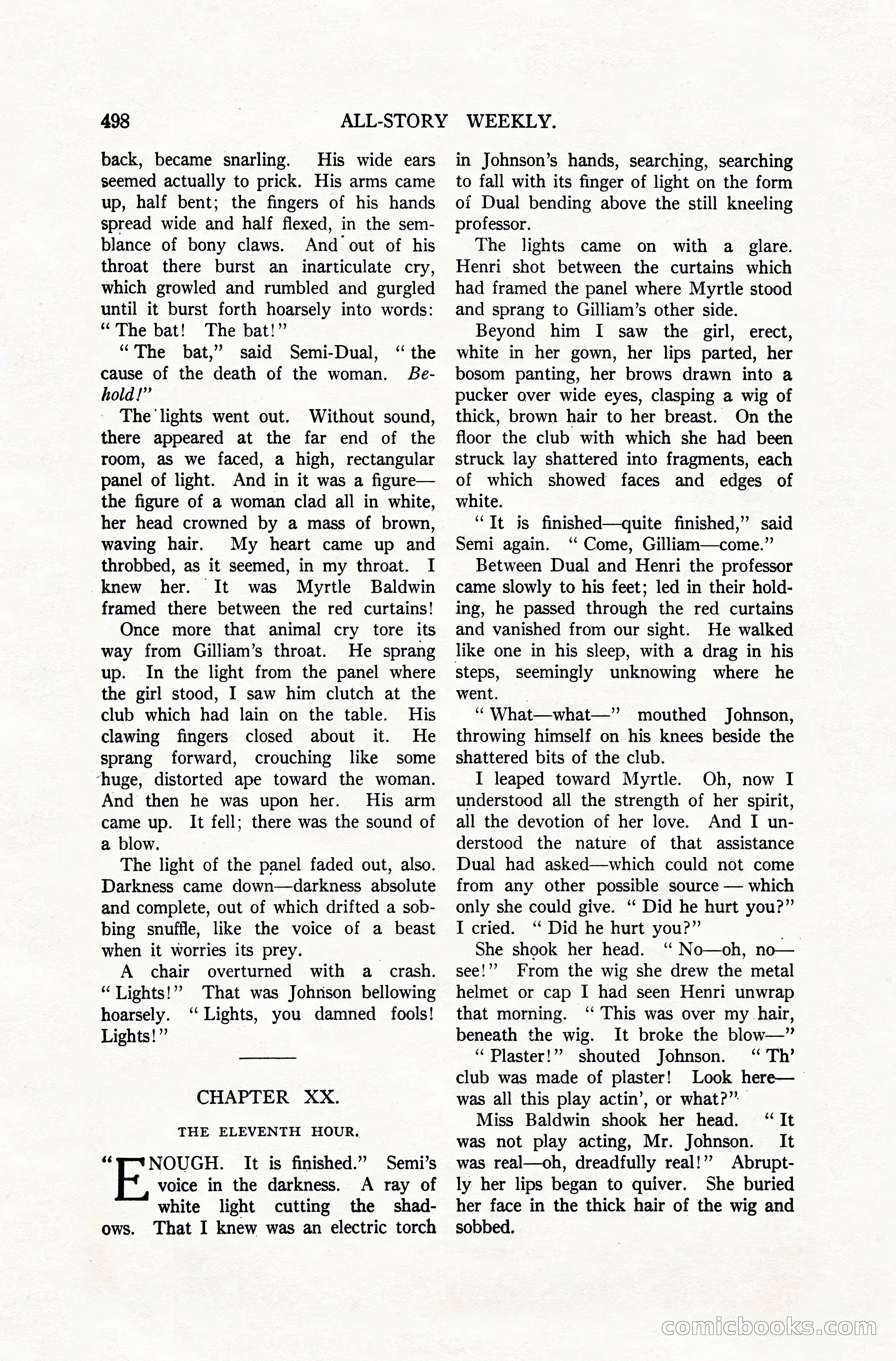 All-Story Weekly, April 28, 1917 — page 152 of 184
