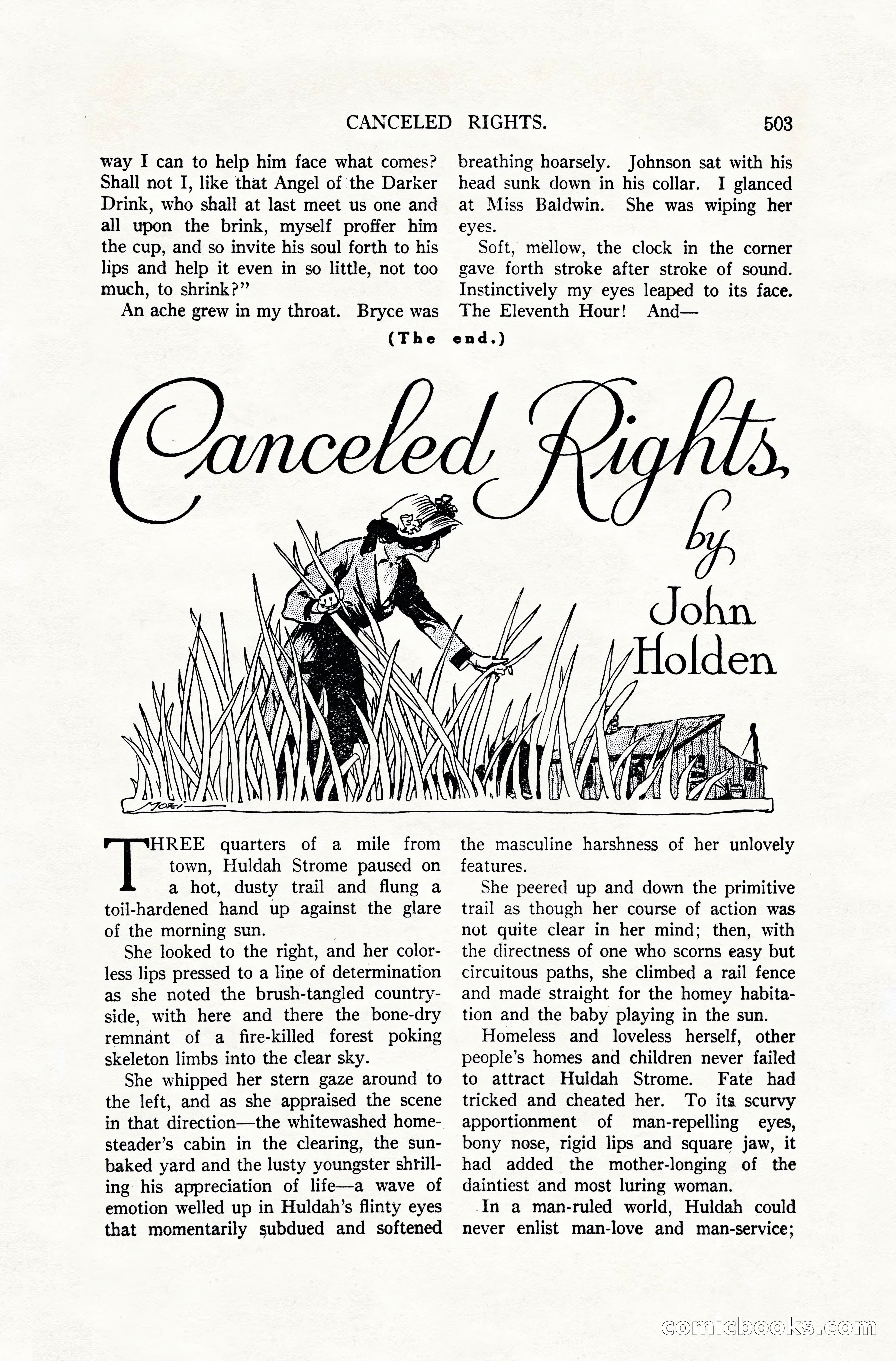 All-Story Weekly, April 28, 1917 — page 157 of 184