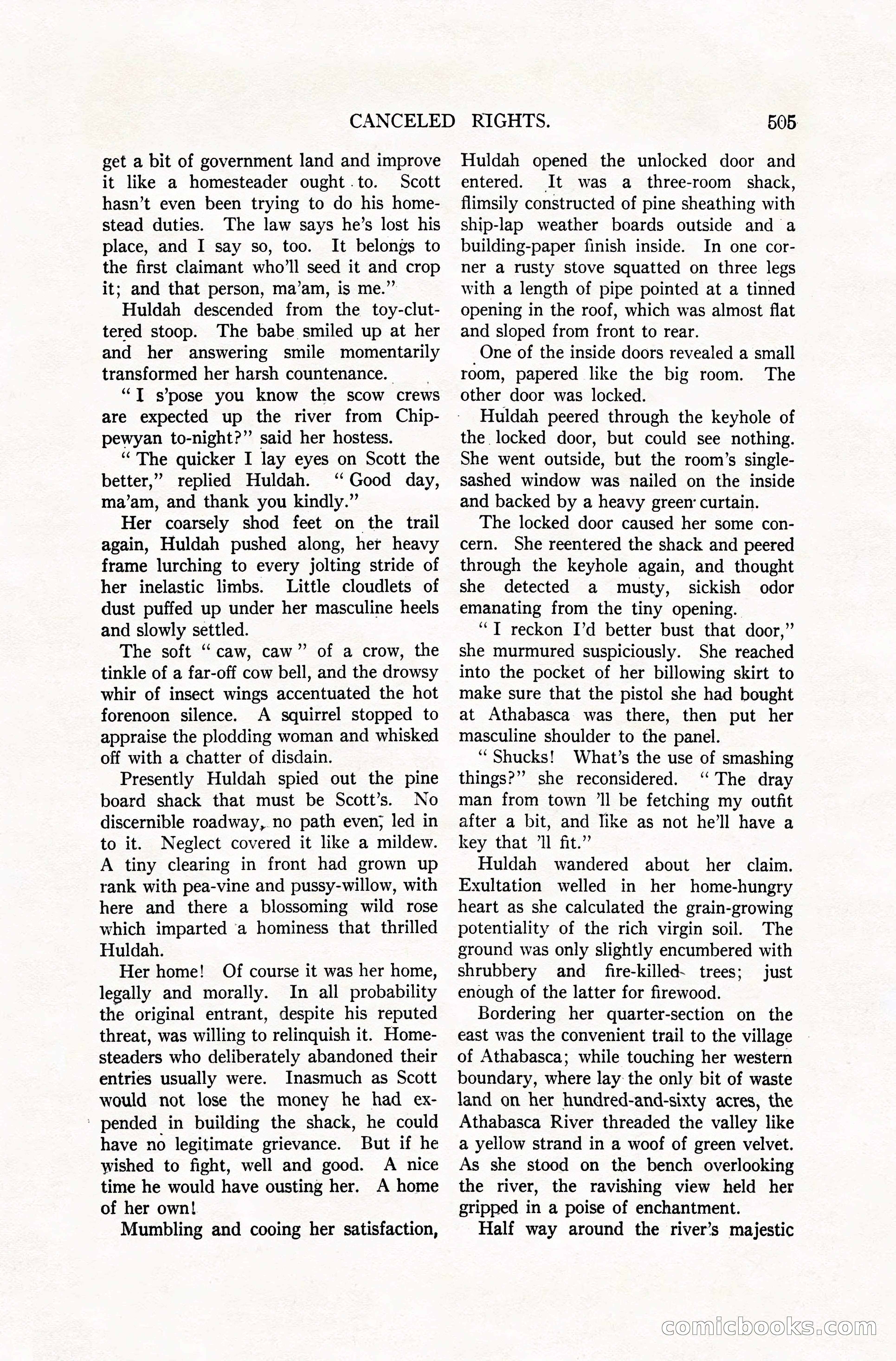 All-Story Weekly, April 28, 1917 — page 159 of 184