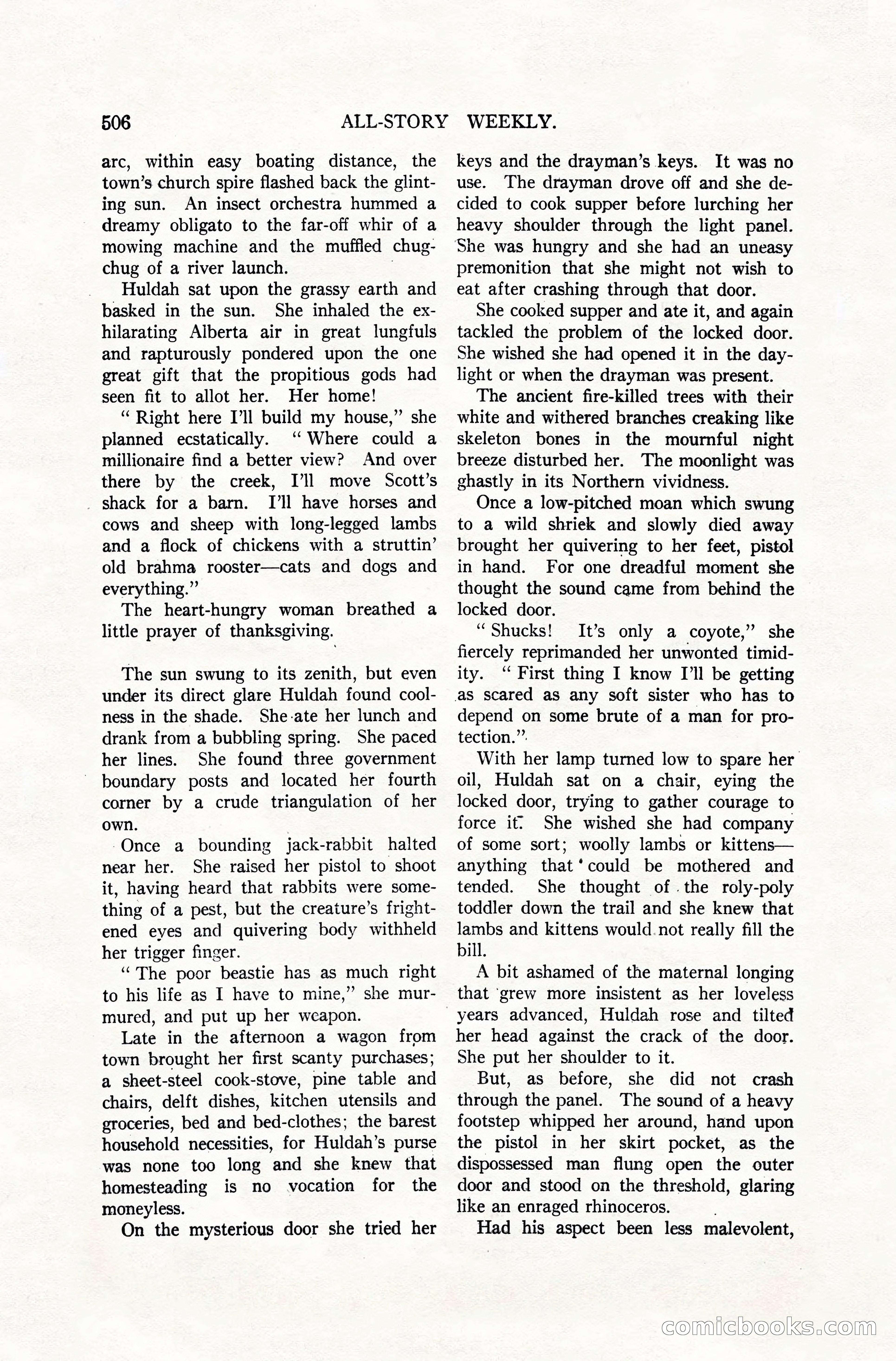 All-Story Weekly, April 28, 1917 — page 160 of 184
