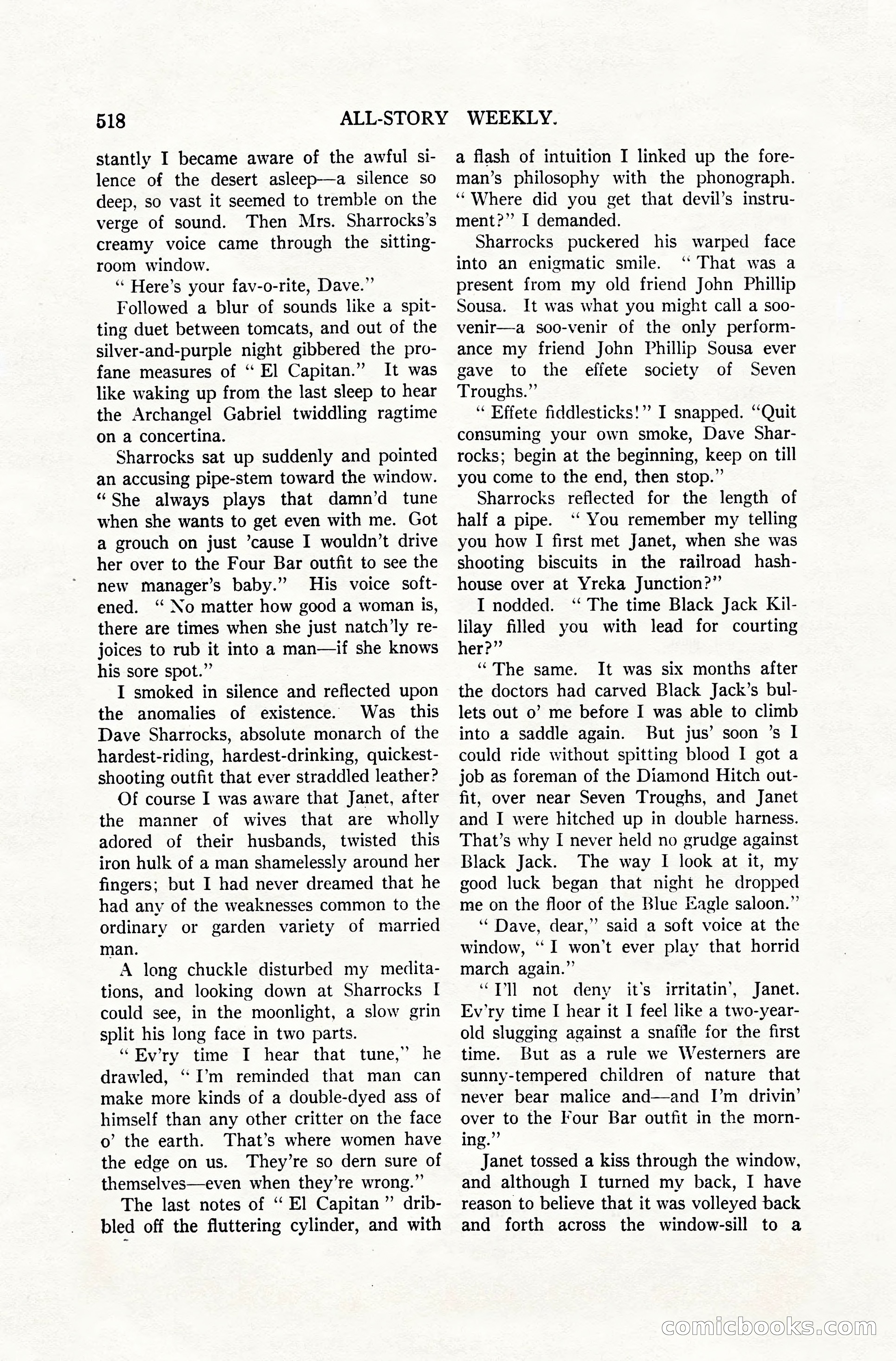 All-Story Weekly, April 28, 1917 — page 172 of 184