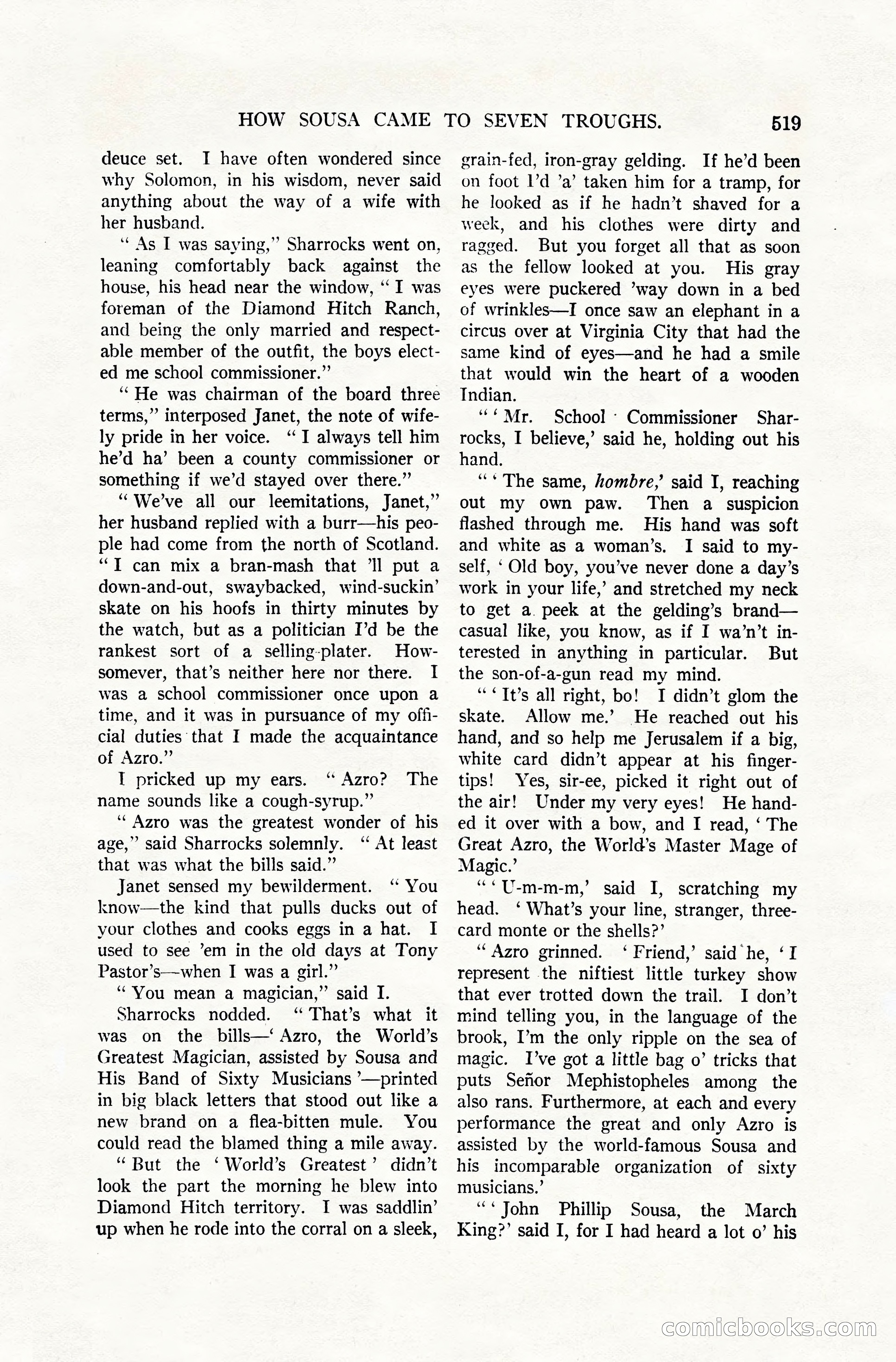 All-Story Weekly, April 28, 1917 — page 173 of 184