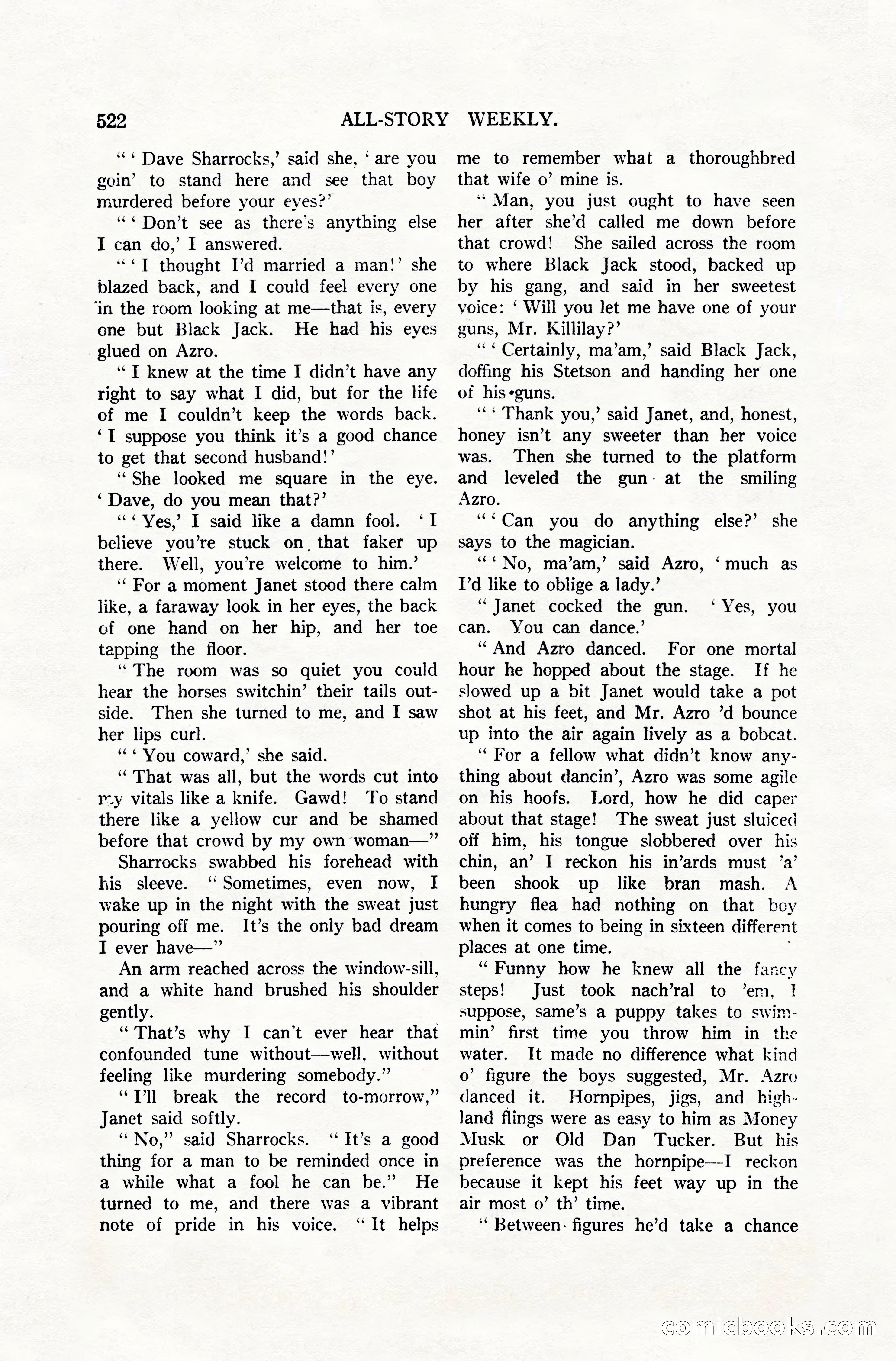 All-Story Weekly, April 28, 1917 — page 176 of 184