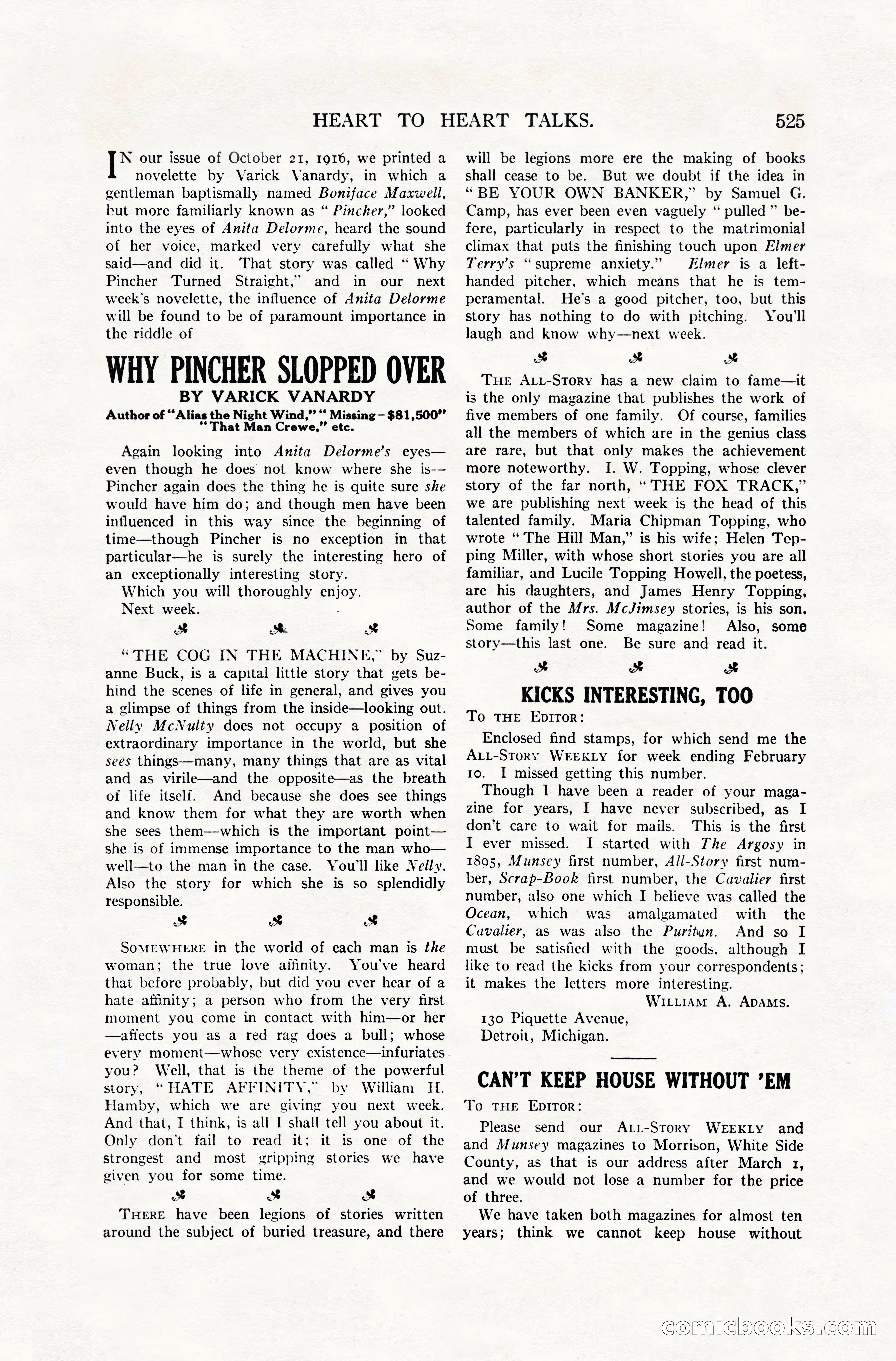 All-Story Weekly, April 28, 1917 — page 179 of 184