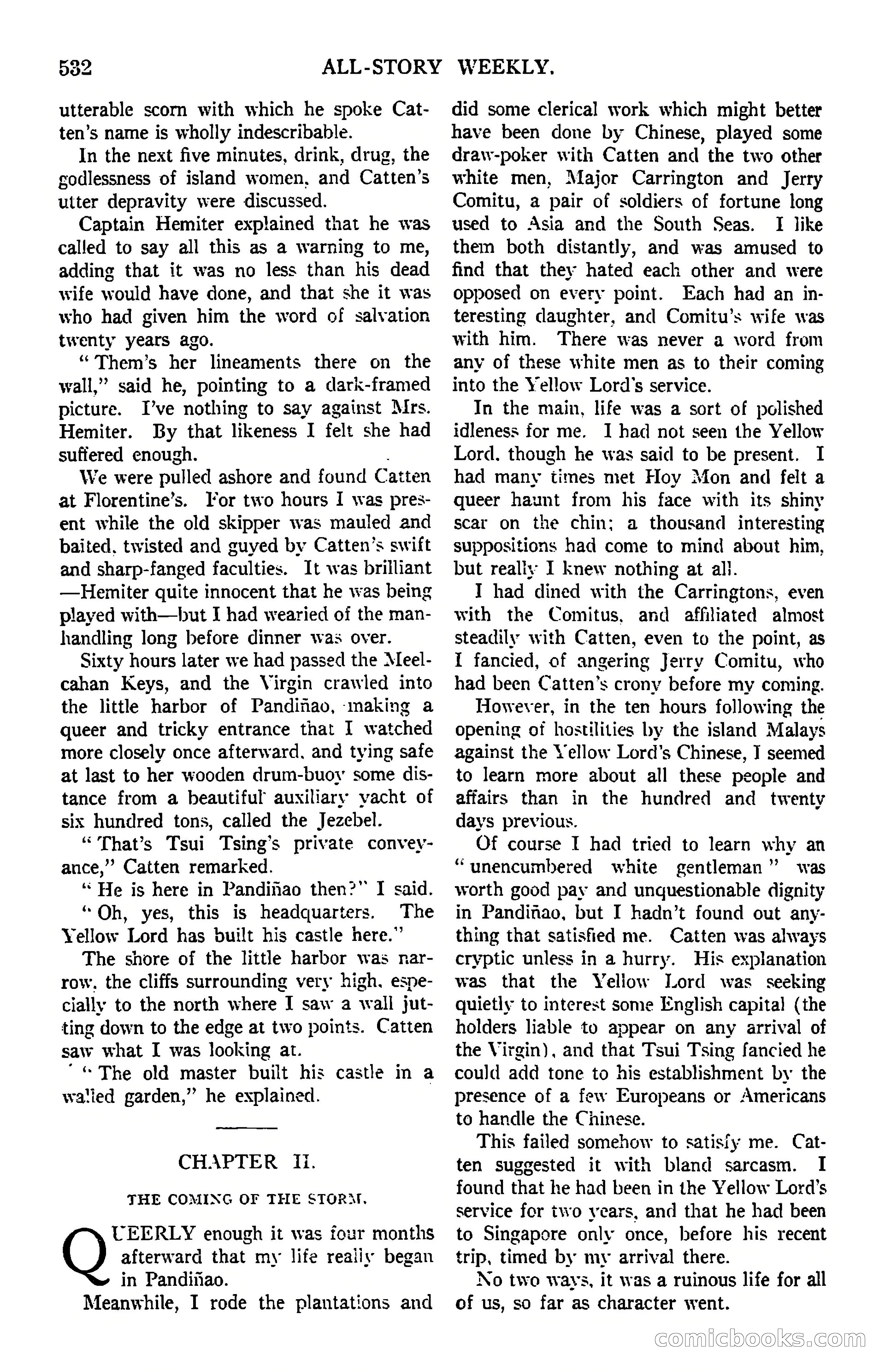 All-Story Weekly, March 8, 1919 — page 6 of 178