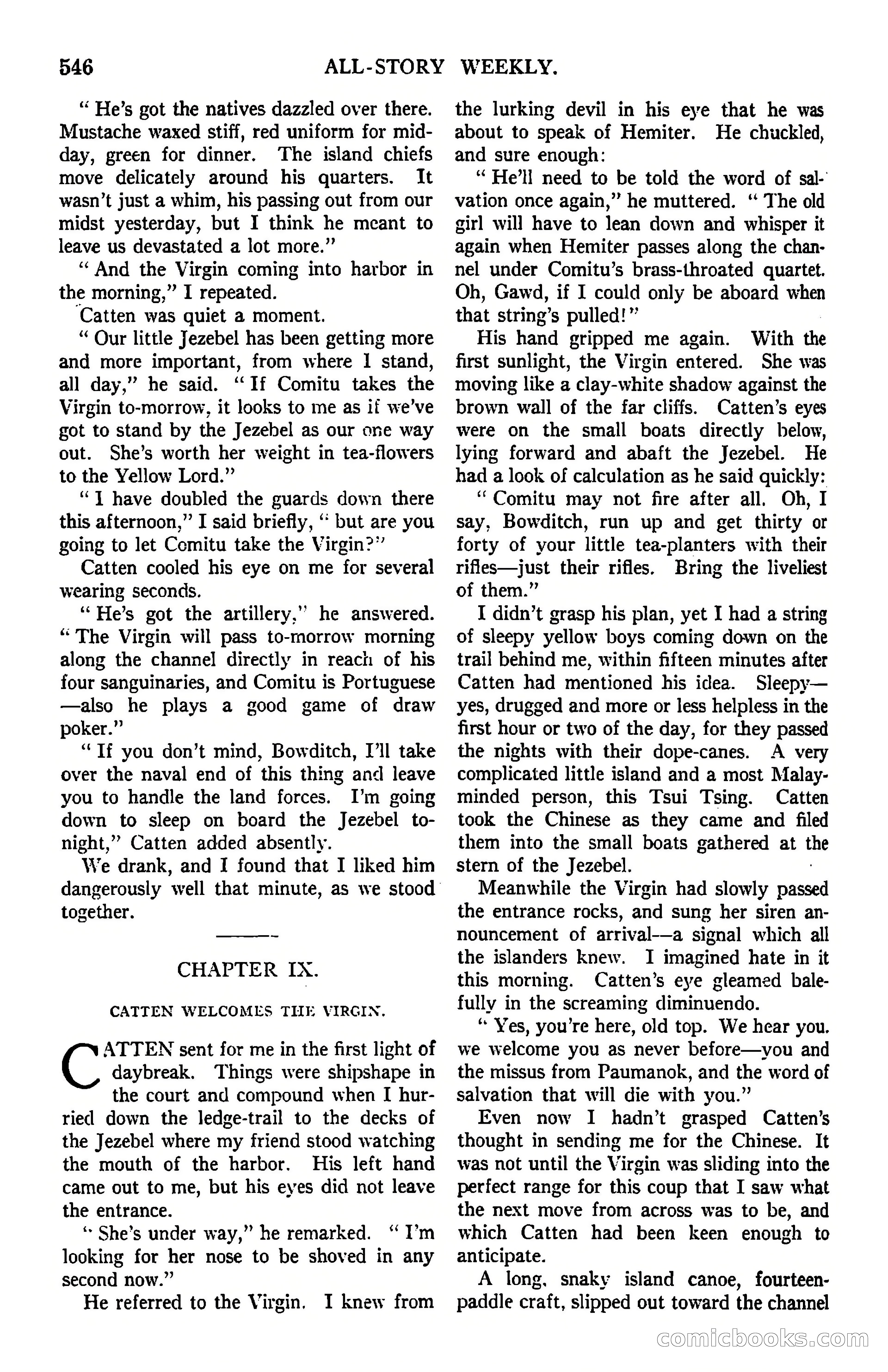All-Story Weekly, March 8, 1919 — page 20 of 178