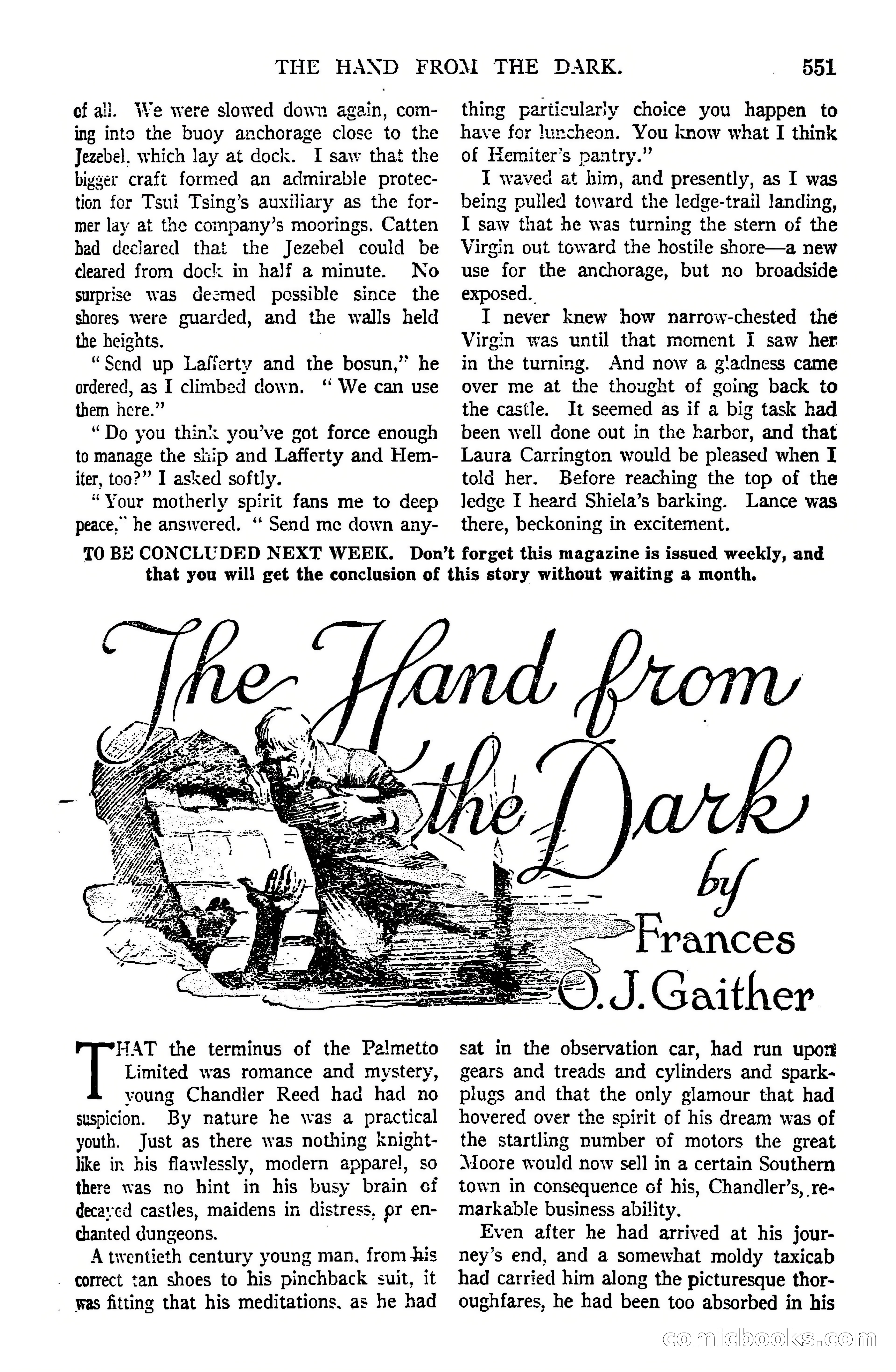 All-Story Weekly, March 8, 1919 — page 25 of 178