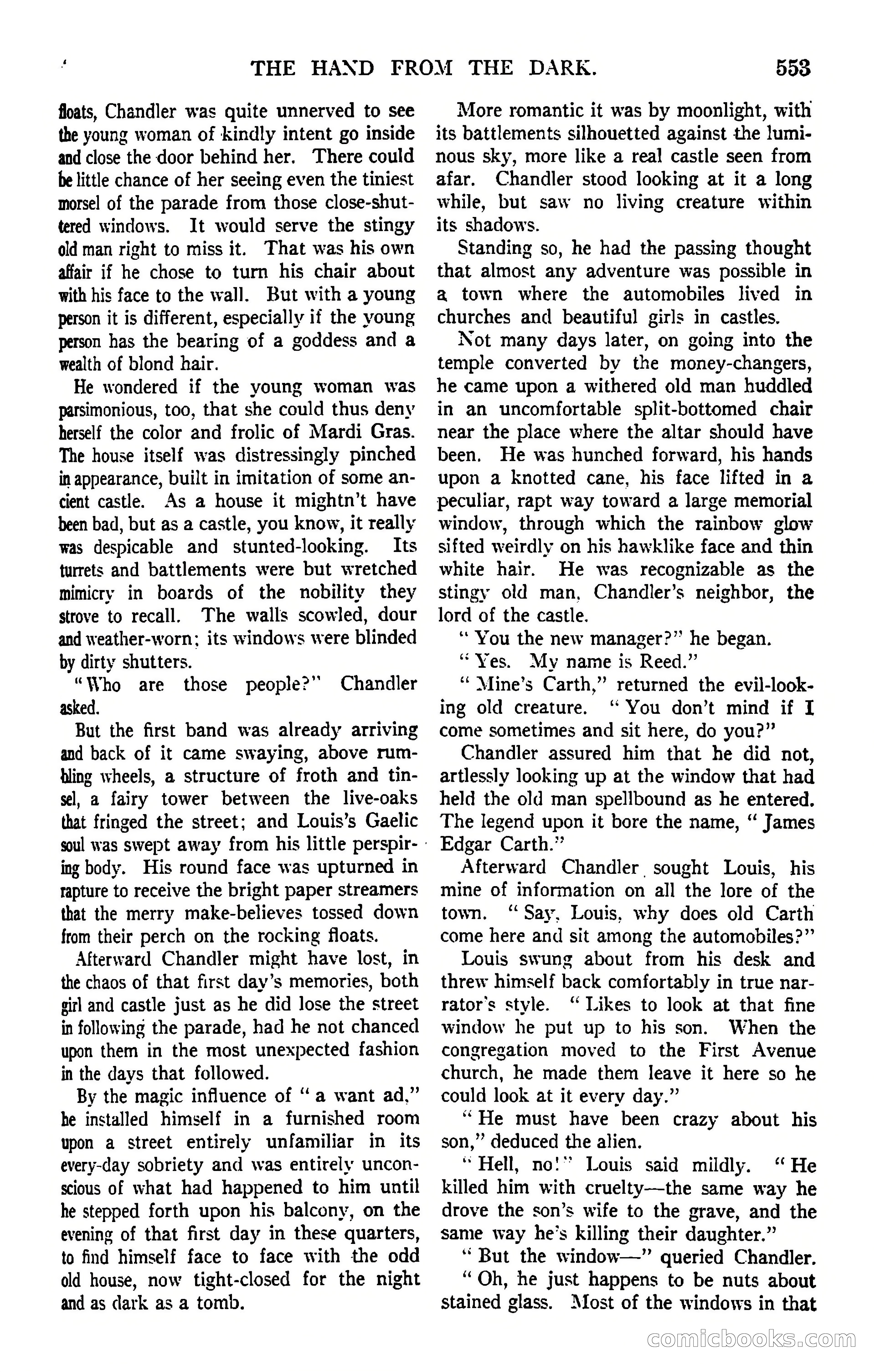 All-Story Weekly, March 8, 1919 — page 27 of 178