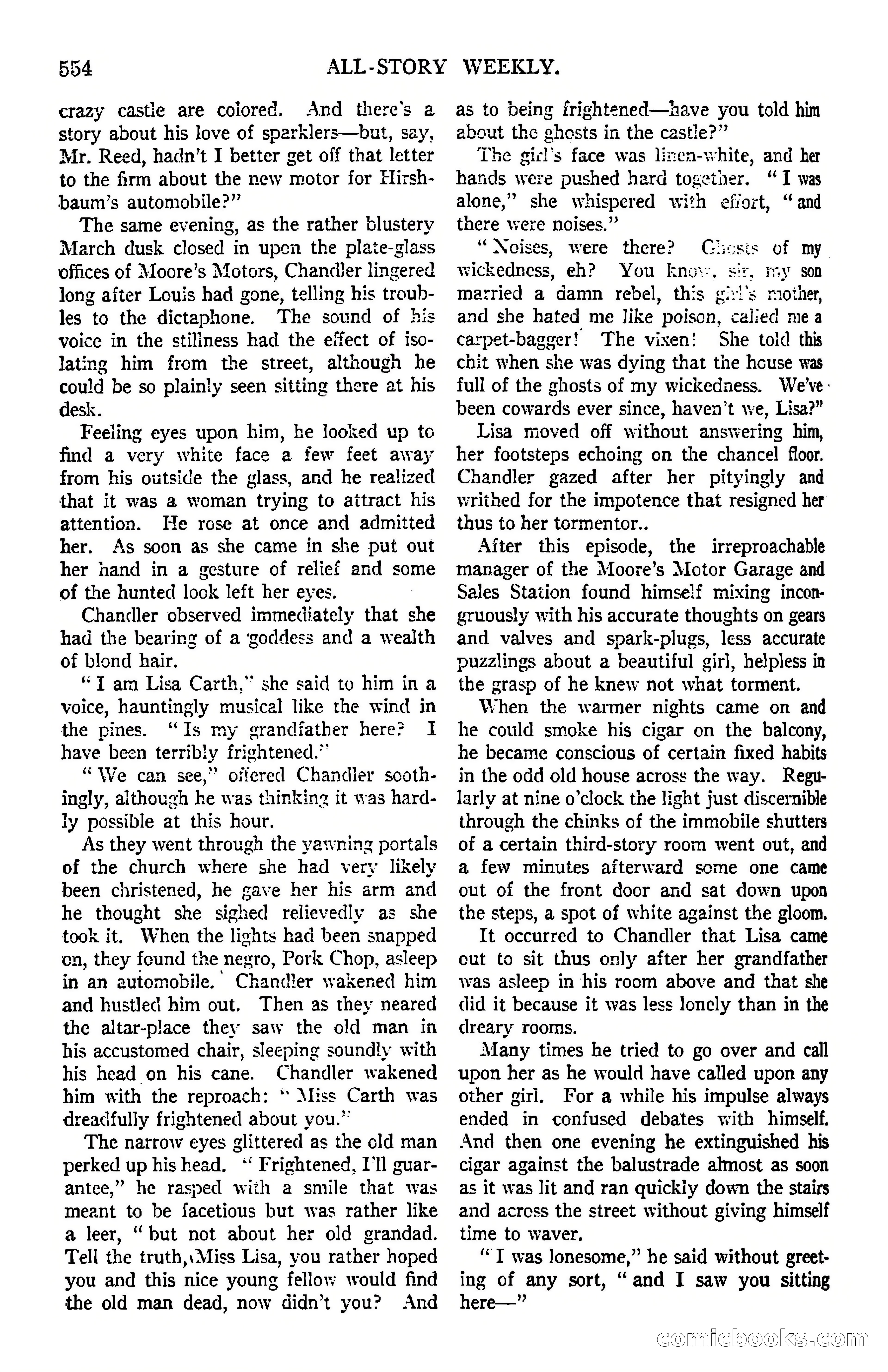 All-Story Weekly, March 8, 1919 — page 28 of 178
