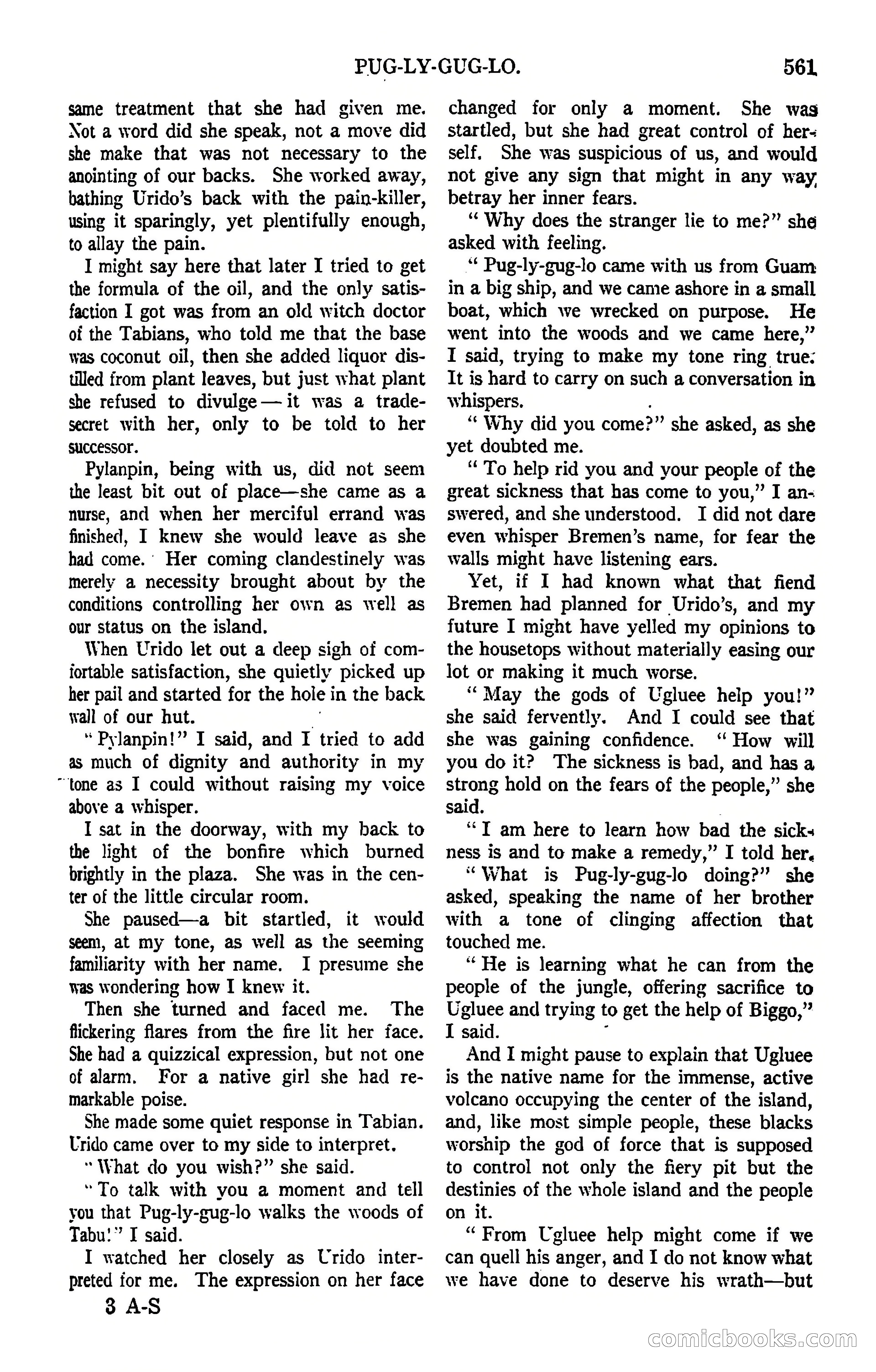 All-Story Weekly, March 8, 1919 — page 35 of 178